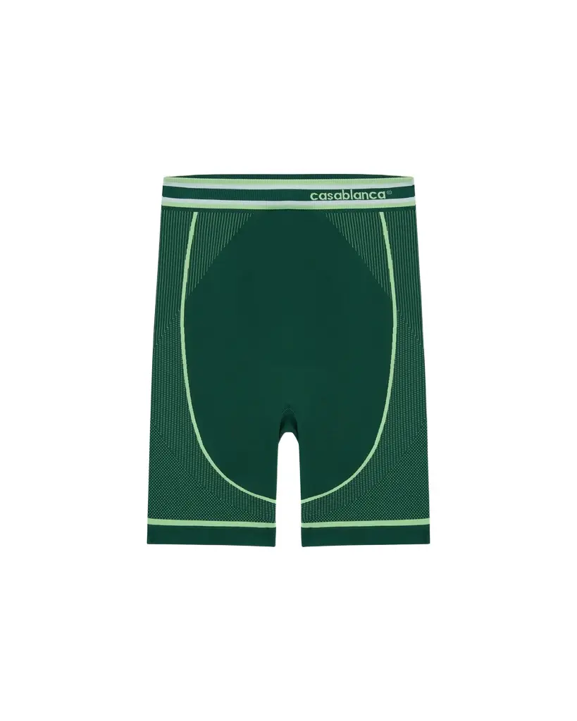 Casablanca Green Seamless Shorts