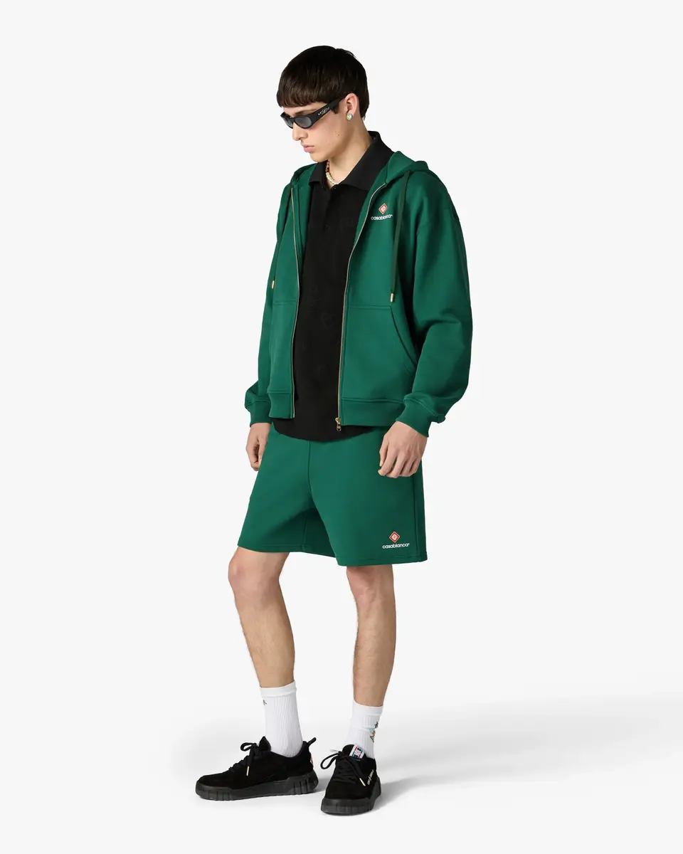 Casablanca Green Casablanca Sport Type Sweatshorts | Thumbnail 2