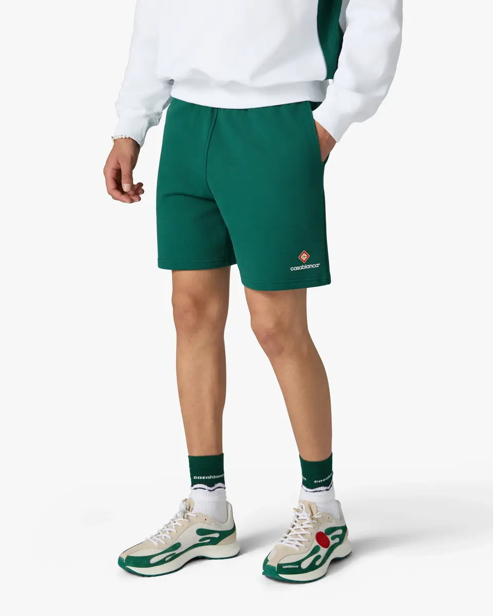 Casablanca Green Casablanca Sport Type Sweatshorts | Thumbnail 4