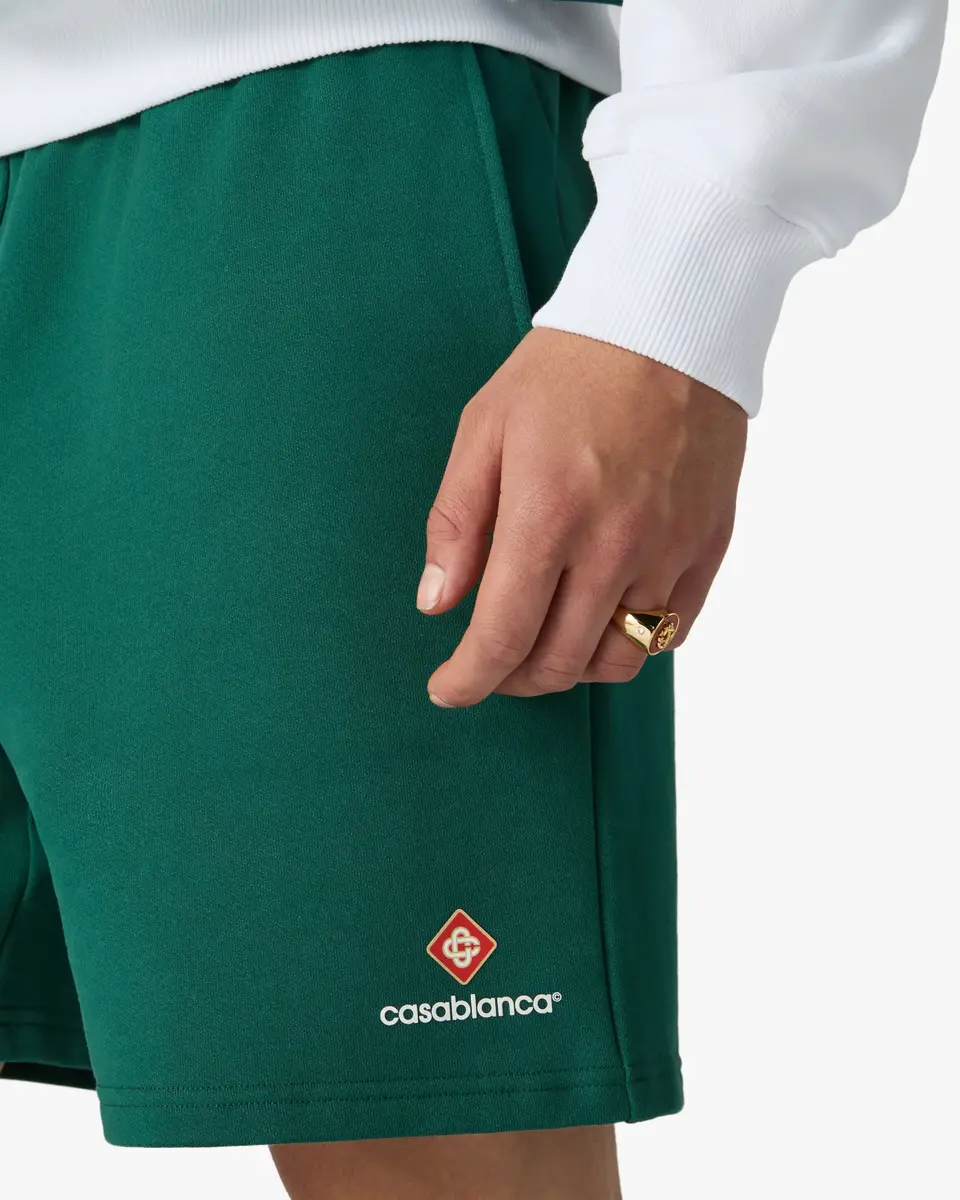 Casablanca Green Casablanca Sport Type Sweatshorts | Thumbnail 5