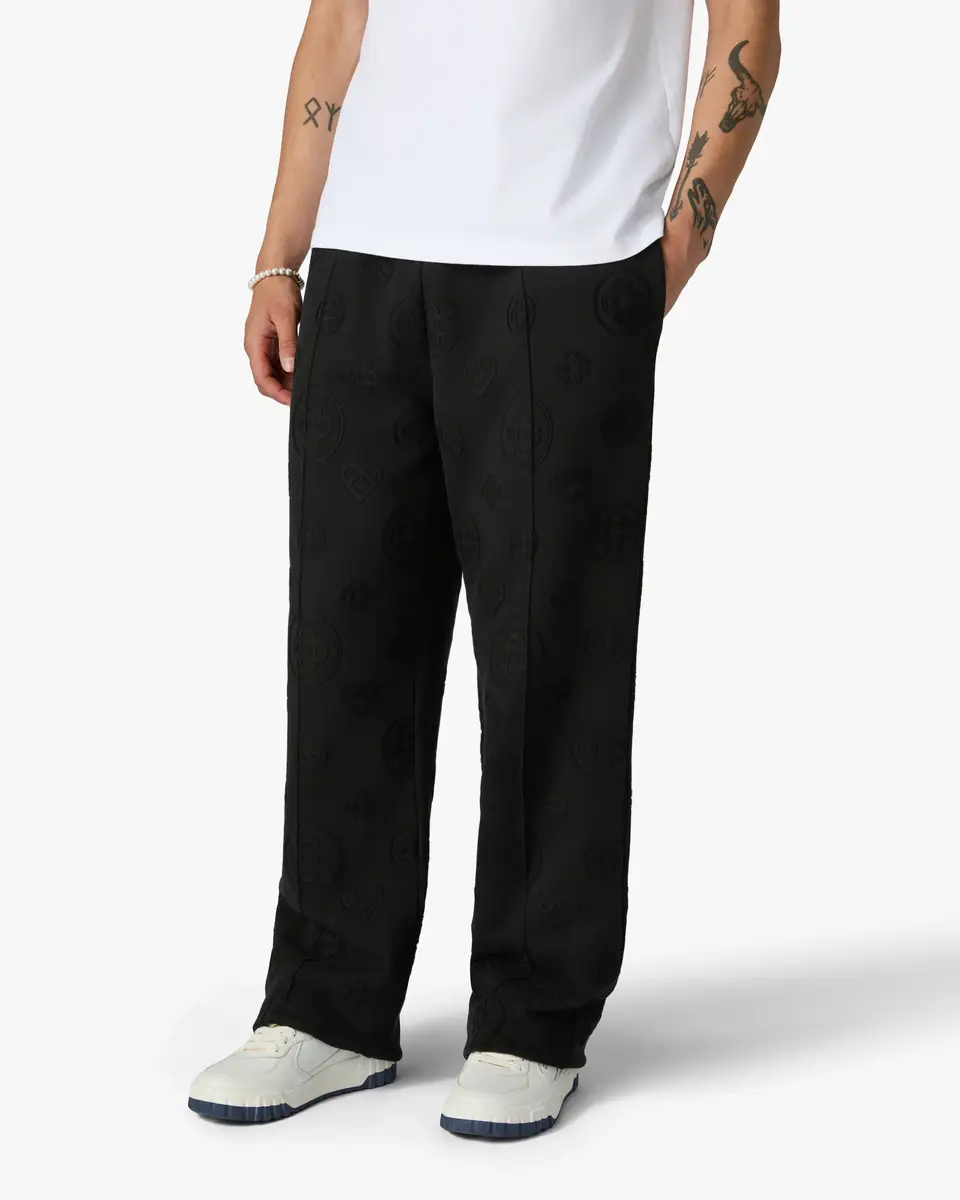 Casablanca Black Applique Monogram Sweatpants | Thumbnail 2 Casablanca Black Applique Monogram Sweatpants | Thumbnail 2