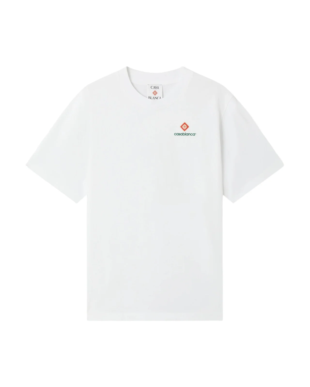 Casablanca White Sport Type Short Sleeve T-Shirt
