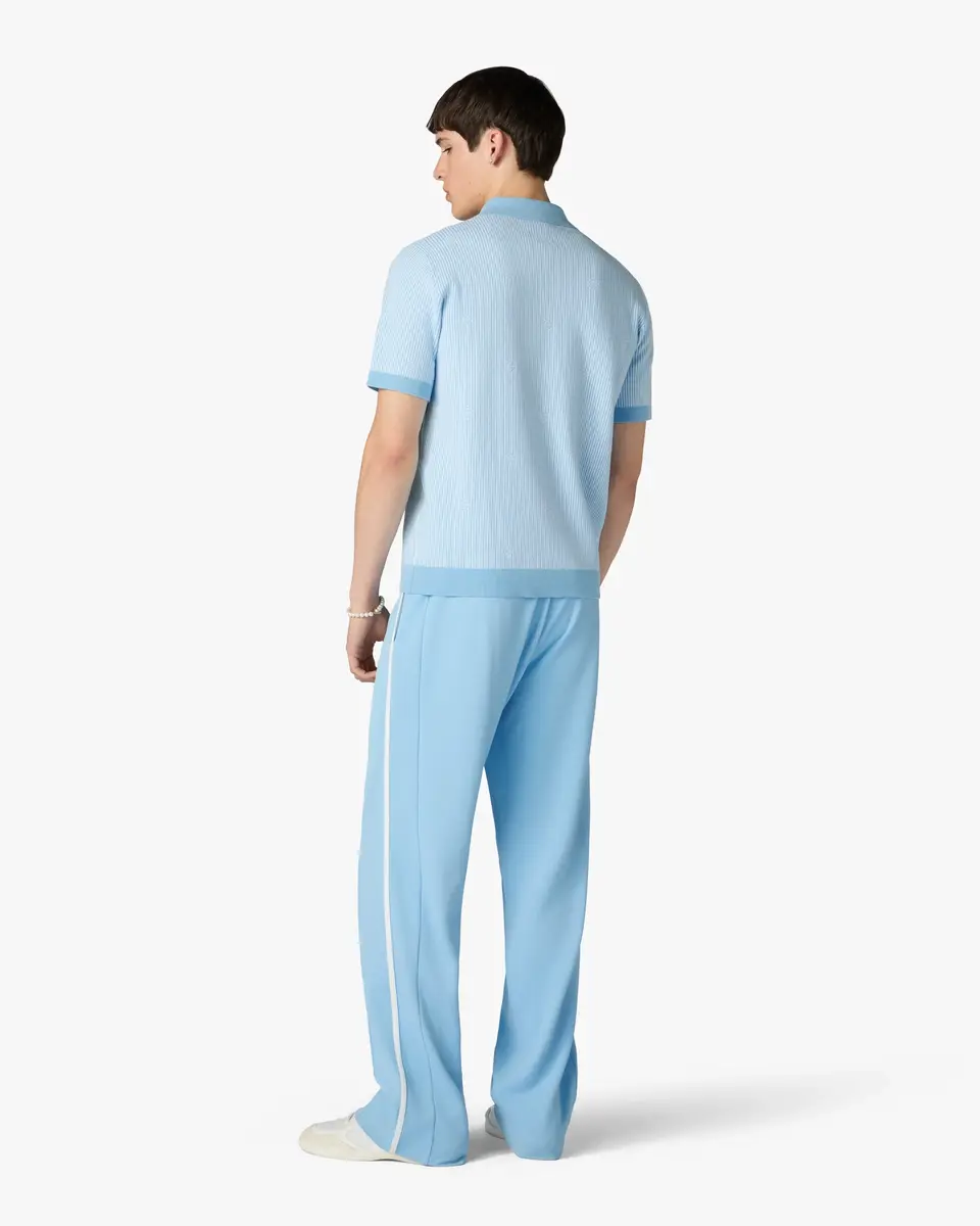 Casablanca Pale Blue Pique Track Pants | Thumbnail 3 Casablanca Pale Blue Pique Track Pants | Thumbnail 3
