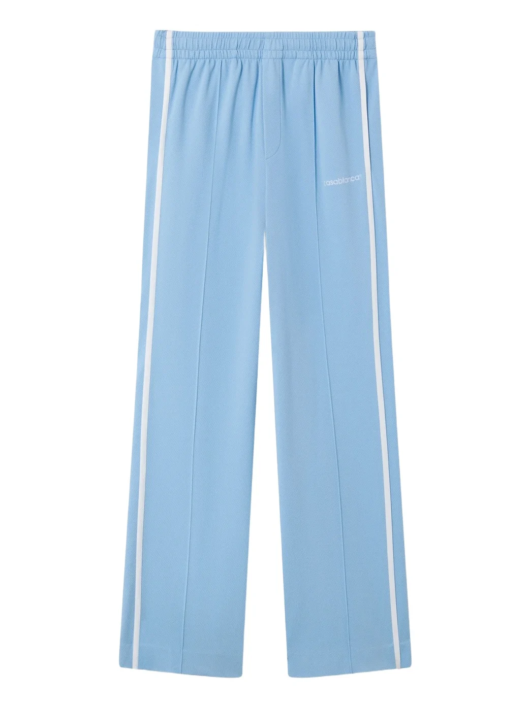 Casablanca Pale Blue Pique Track Pants