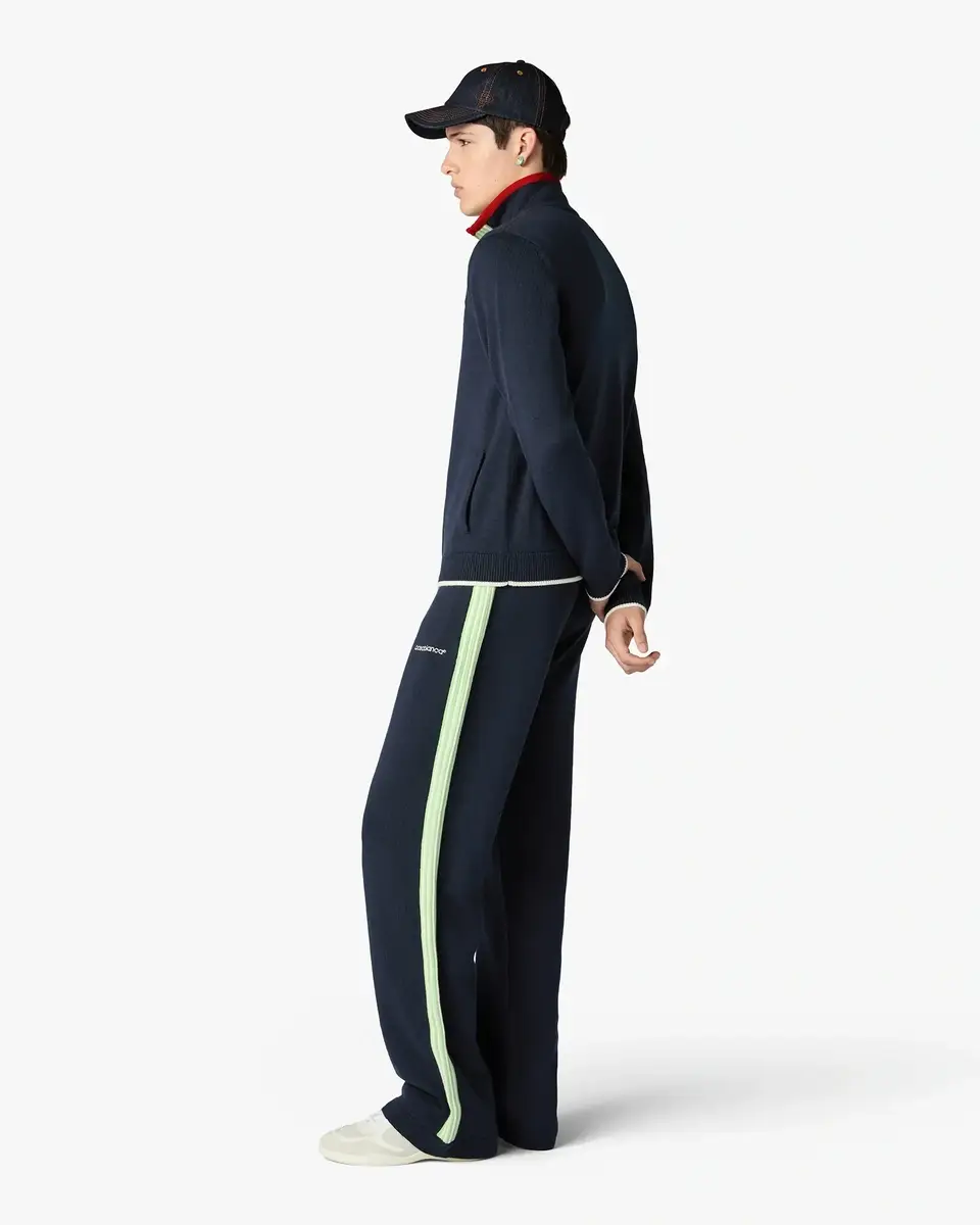 Casablanca Navy Merino Track Jacket | Thumbnail 3