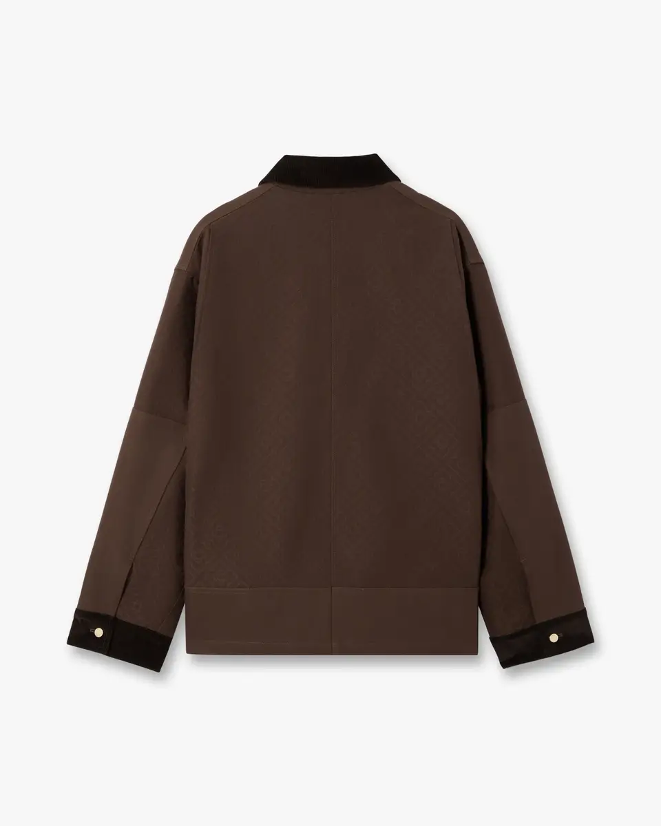 Casablanca Dark Brown Workwear Safari Jacket | Thumbnail 6