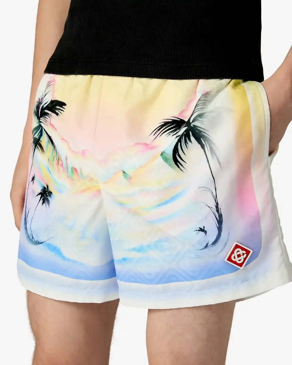 Casablanca Multicolour Airspray Jacquard Swim Shorts | Thumbnail 5 Casablanca Multicolour Airspray Jacquard Swim Shorts | Thumbnail 5