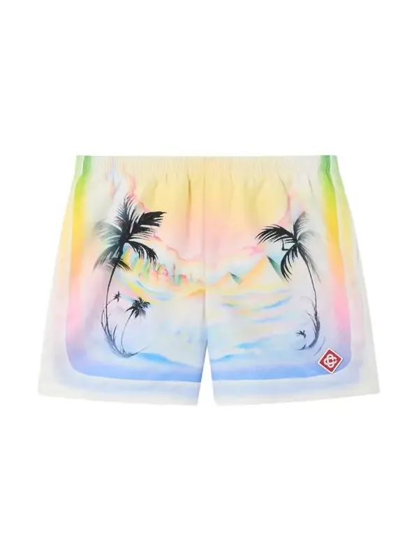 Casablanca Multicolour Airspray Jacquard Swim Shorts