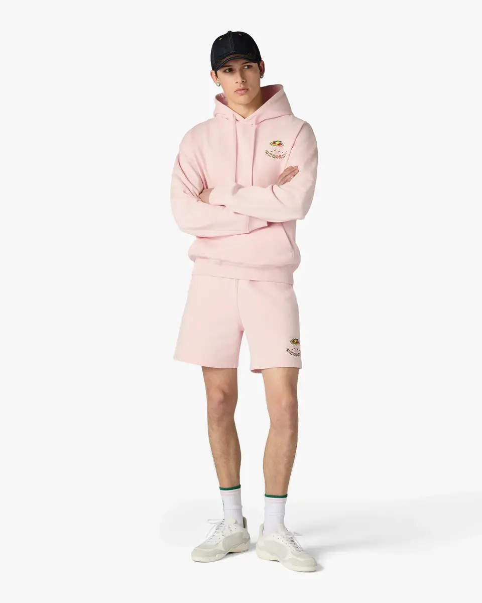 Casablanca Pink Laduree x Casablanca Embroidered Shorts | Thumbnail 2 Casablanca Pink Laduree x Casablanca Embroidered Shorts | Thumbnail 2