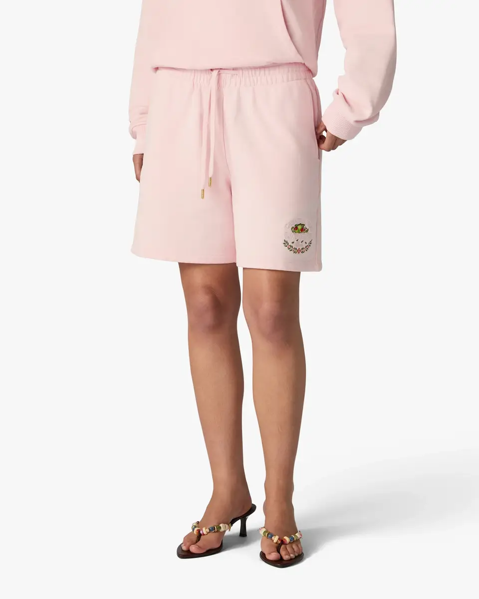 Casablanca Pink Laduree x Casablanca Embroidered Shorts | Thumbnail 8 Casablanca Pink Laduree x Casablanca Embroidered Shorts | Thumbnail 8