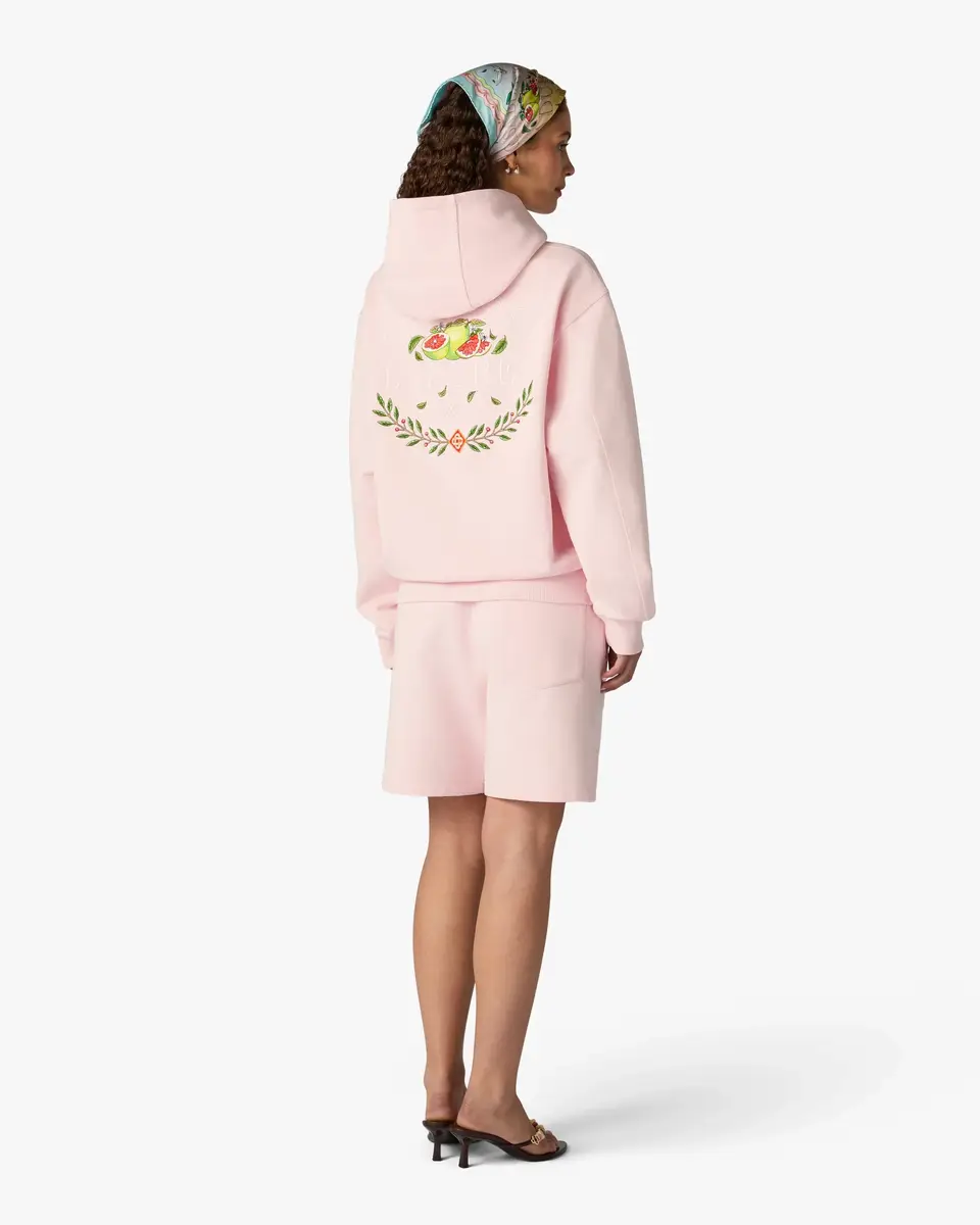 Casablanca Pink Laduree x Casablanca Embroidered Hooded Sweatshirt | Thumbnail 7 Casablanca Pink Laduree x Casablanca Embroidered Hooded Sweatshirt | Thumbnail 7