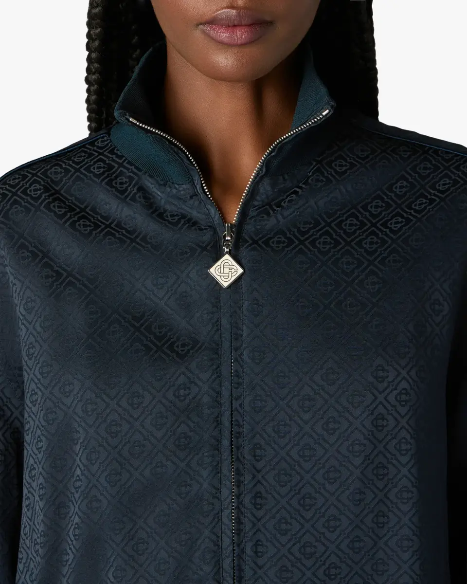Casablanca Navy Monogram Track Jacket | Thumbnail 5 Casablanca Navy Monogram Track Jacket | Thumbnail 5