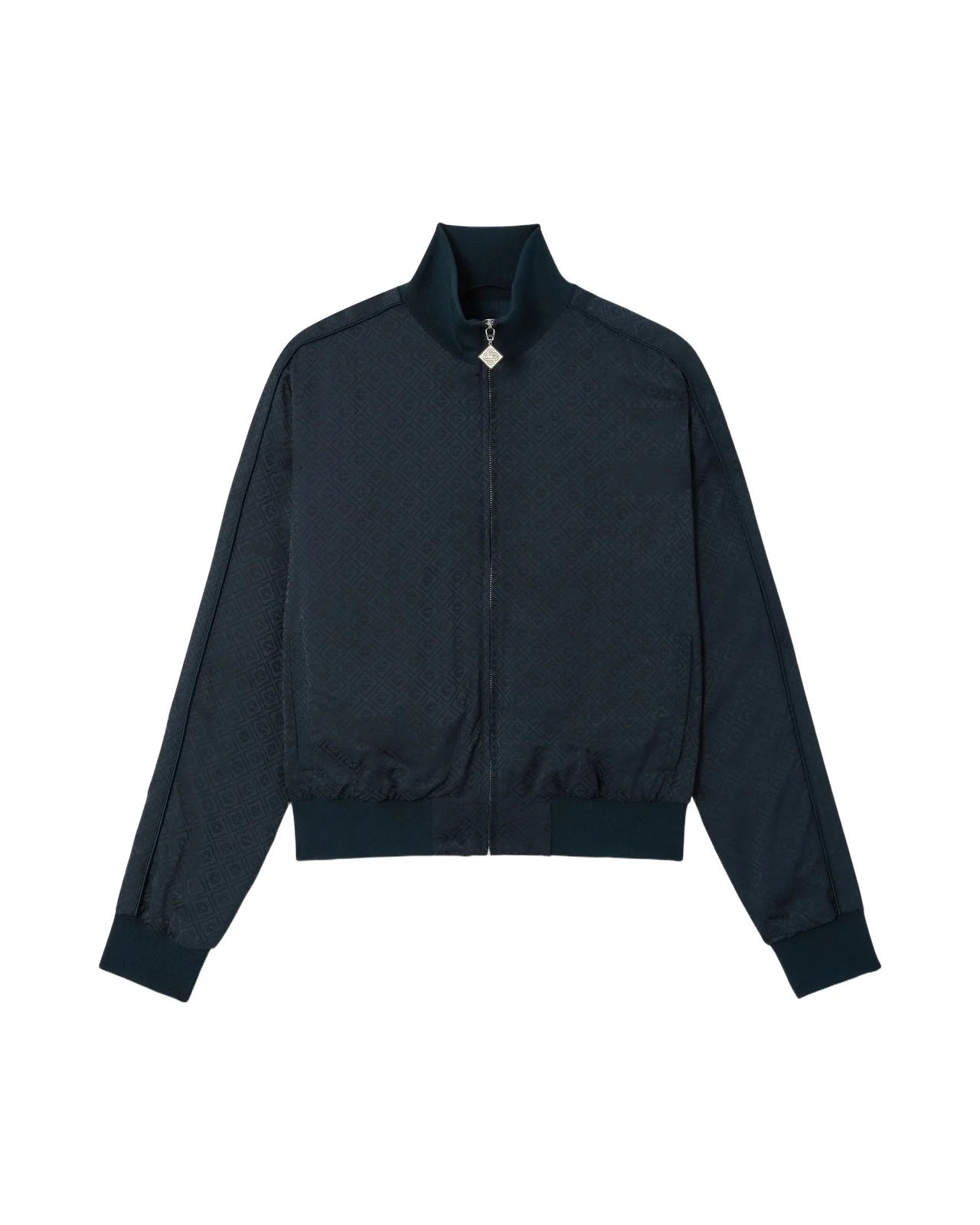Navy Monogram Track Jacket Navy Monogram Track Jacket