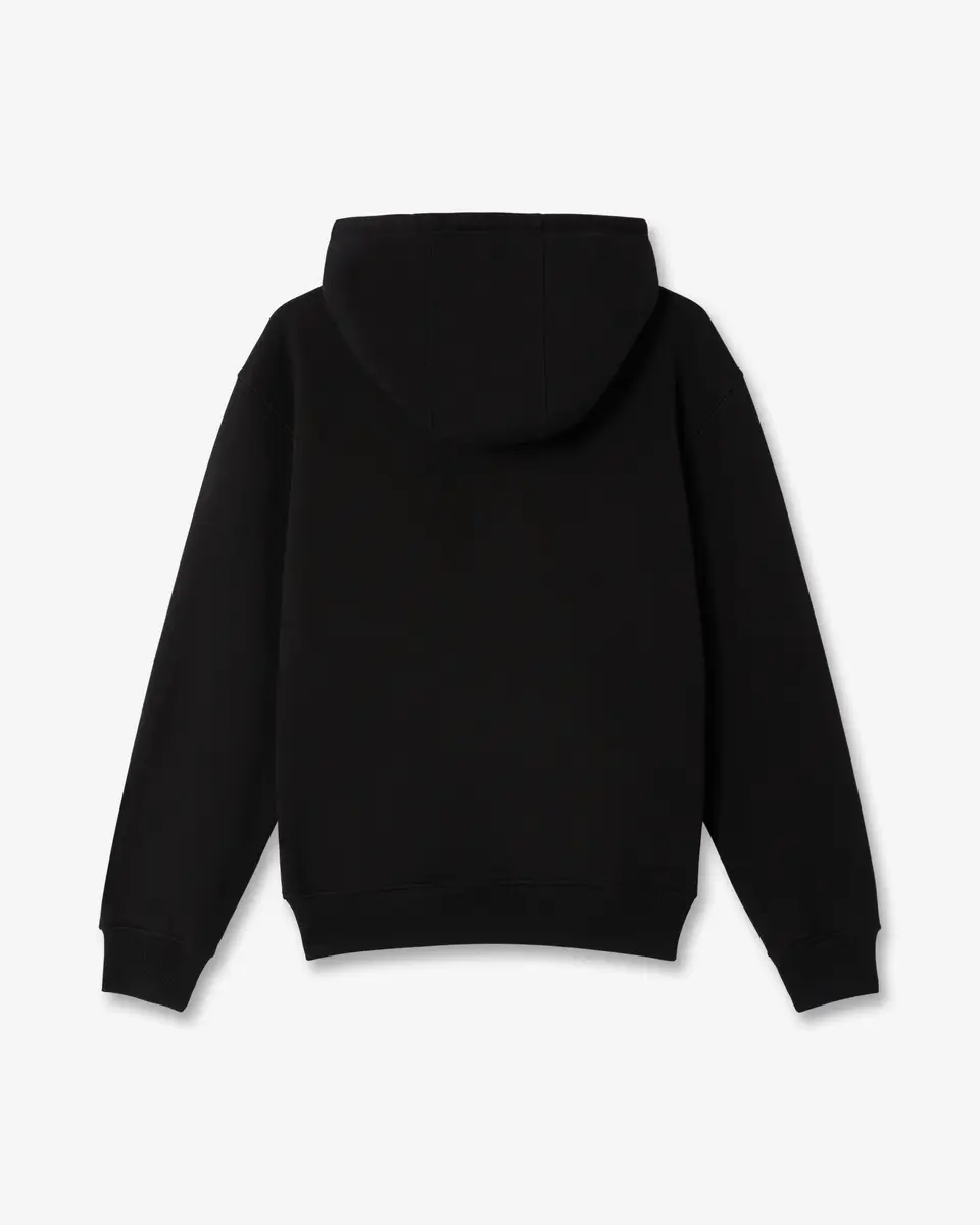 Casablanca Black Stacked Logo Embroidered Hooded Sweatshirt | Thumbnail 6 Casablanca Black Stacked Logo Embroidered Hooded Sweatshirt | Thumbnail 6