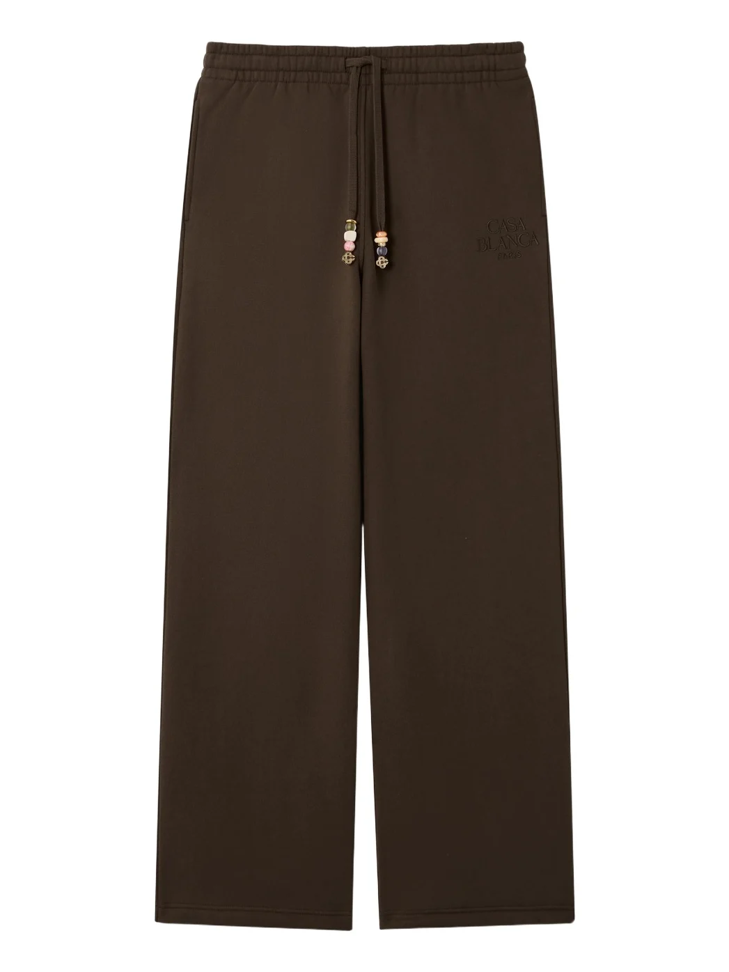 Dark Brown Wide Leg Sweatpants