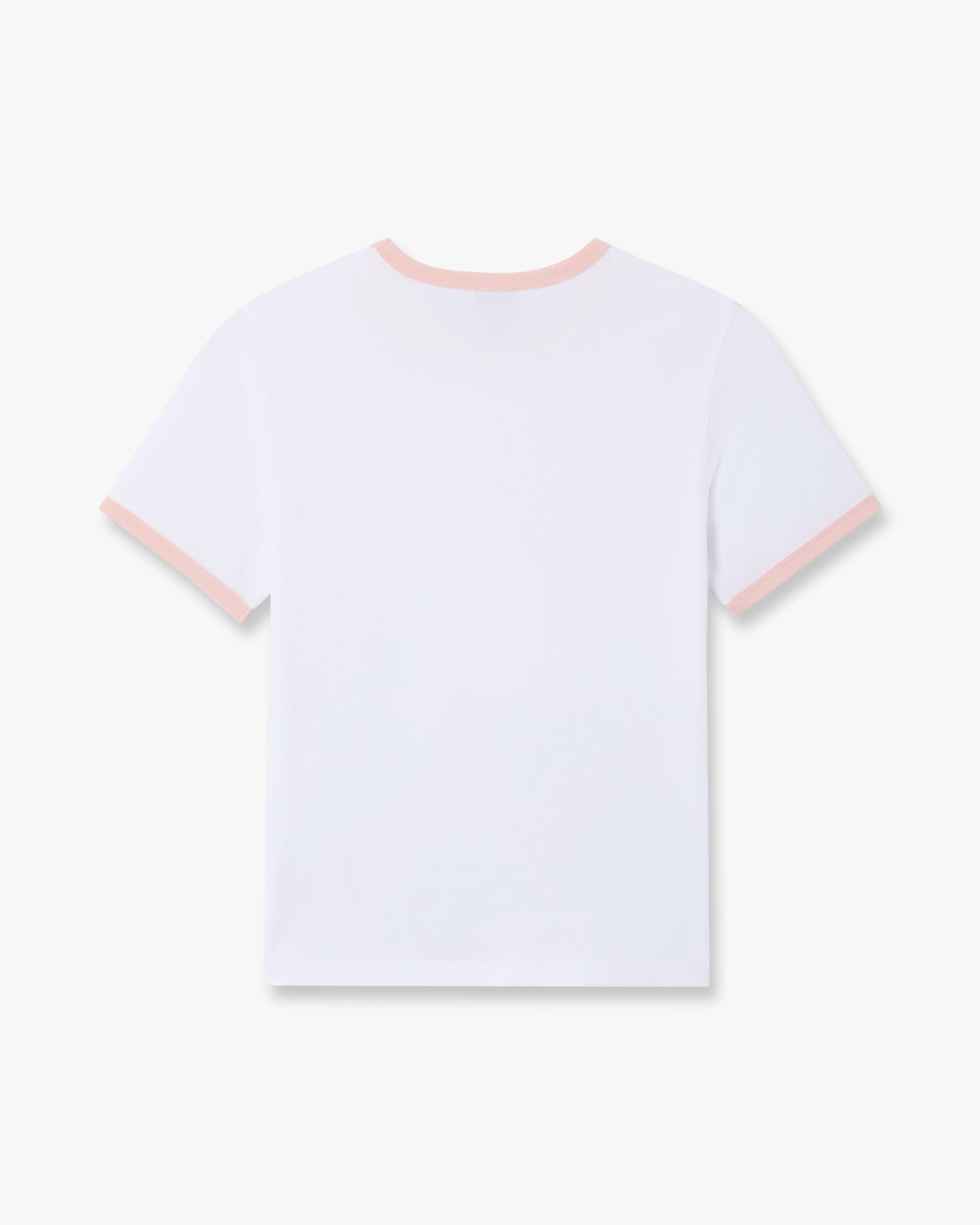 Casablanca White Casa Way Ringer Short Sleeve T-Shirt | Thumbnail 5