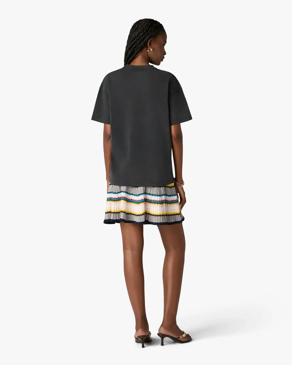 Casablanca Black Egypt As It Was Oversized Short Sleeve T-Shirt | Thumbnail 3 Casablanca Black Egypt As It Was Oversized Short Sleeve T-Shirt | Thumbnail 3