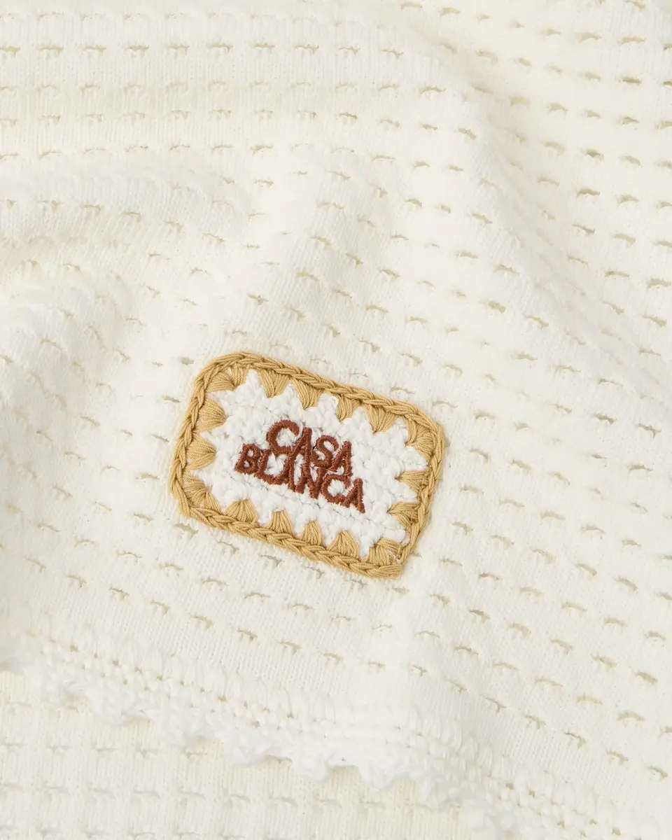 Casablanca White Lace Tuck Stitch Mini Skirt | Thumbnail 6 Casablanca White Lace Tuck Stitch Mini Skirt | Thumbnail 6