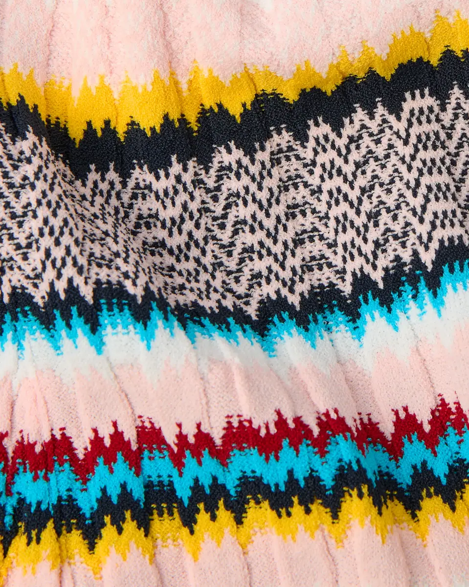 Casablanca Multicolour Knit Chevron Mini Skirt | Thumbnail 6 Casablanca Multicolour Knit Chevron Mini Skirt | Thumbnail 6
