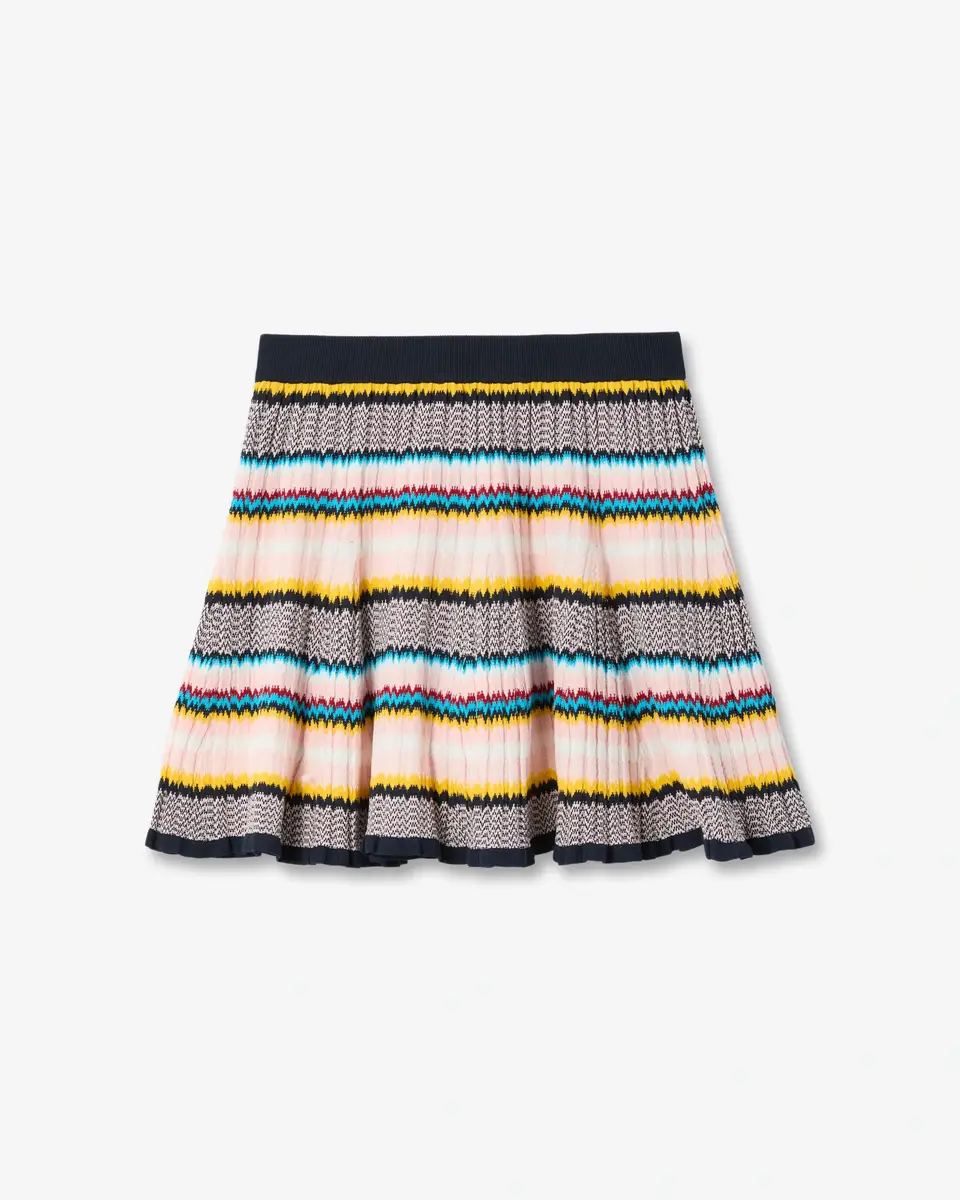 Casablanca Multicolour Knit Chevron Mini Skirt | Thumbnail 7 Casablanca Multicolour Knit Chevron Mini Skirt | Thumbnail 7