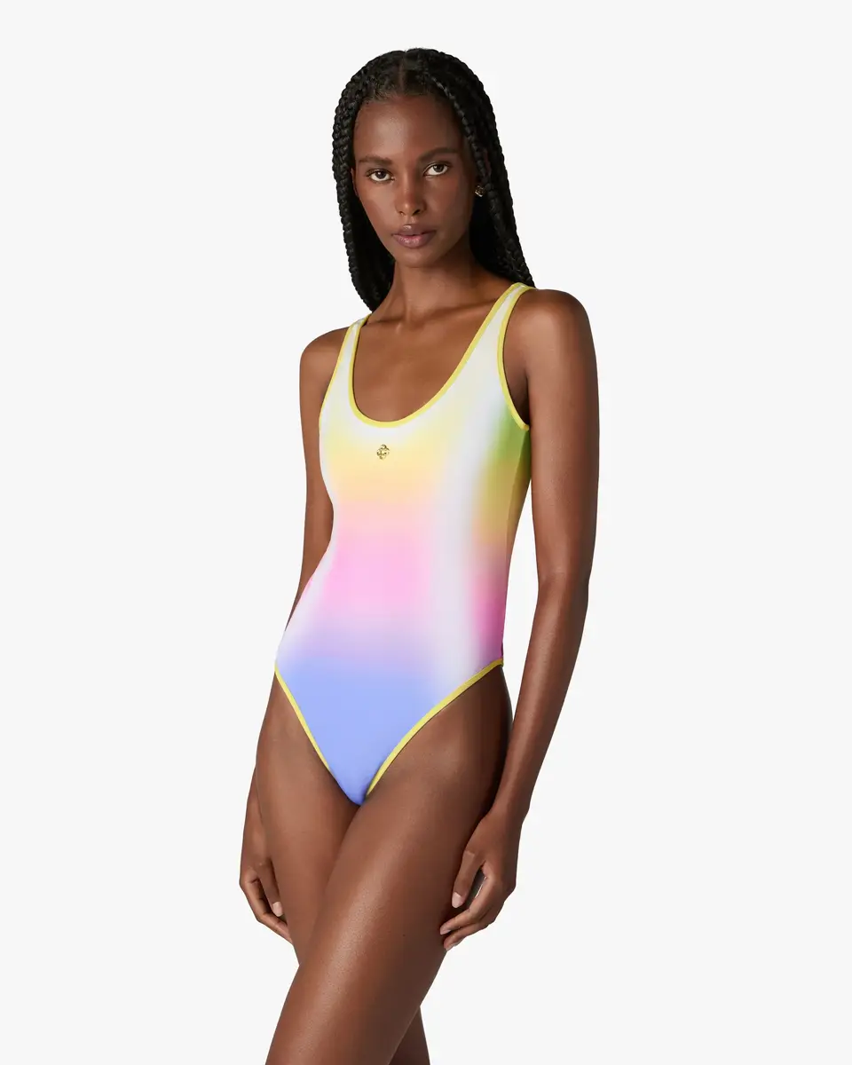 Casablanca Multicolour Gradient Printed Swimsuit | Thumbnail 2 Casablanca Multicolour Gradient Printed Swimsuit | Thumbnail 2