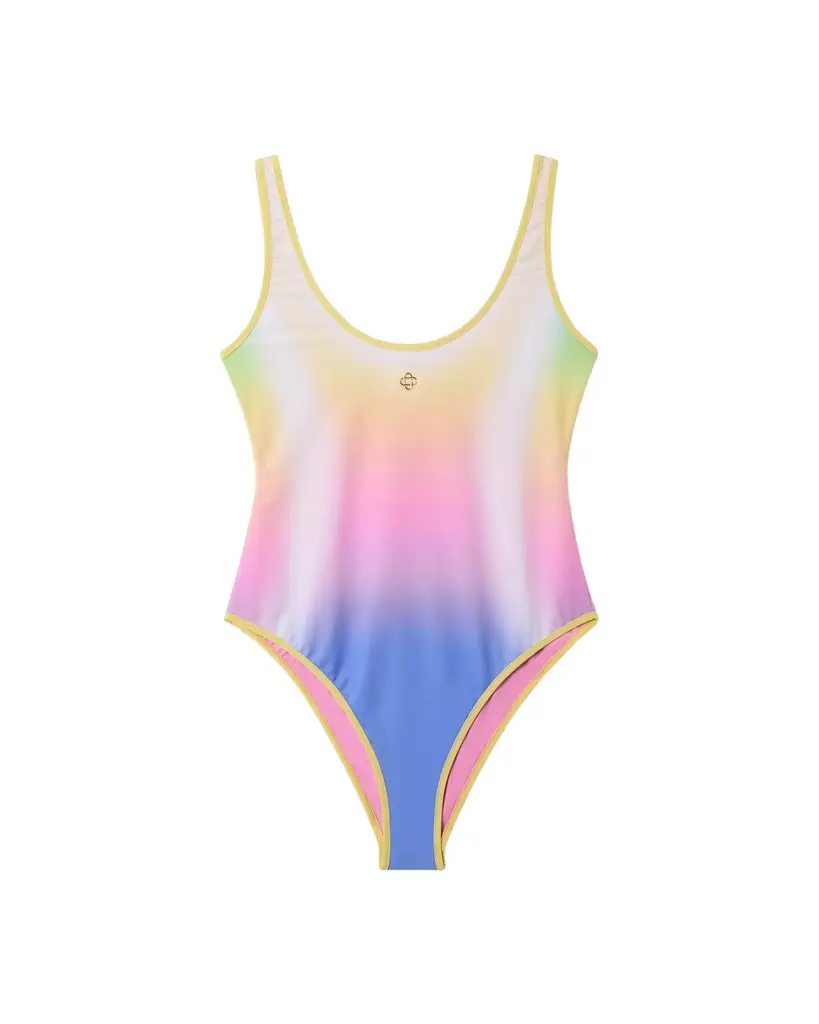 Multicolour Gradient Printed Swimsuit Multicolour Gradient Printed Swimsuit