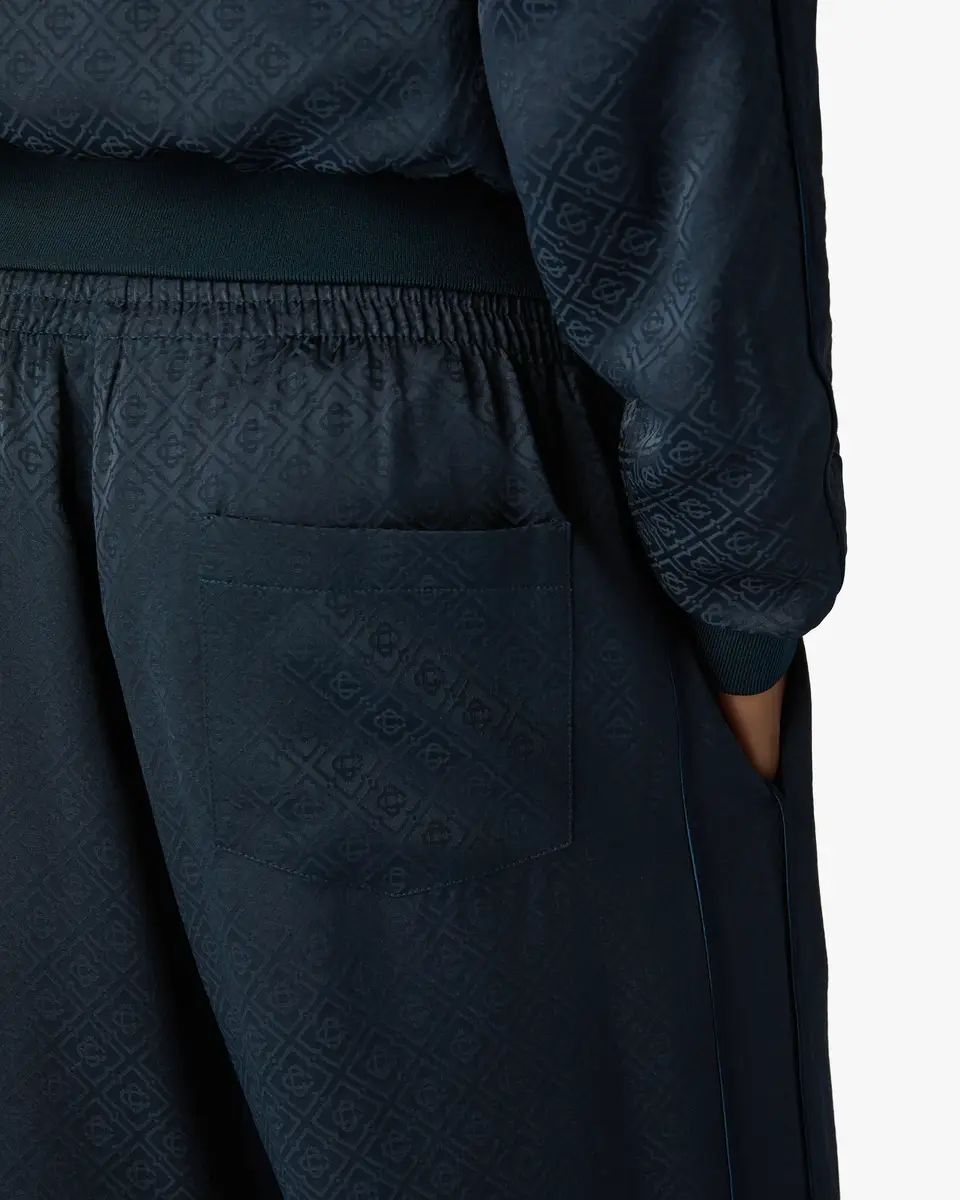 Casablanca Navy Monogram Trousers | Thumbnail 5 Casablanca Navy Monogram Trousers | Thumbnail 5
