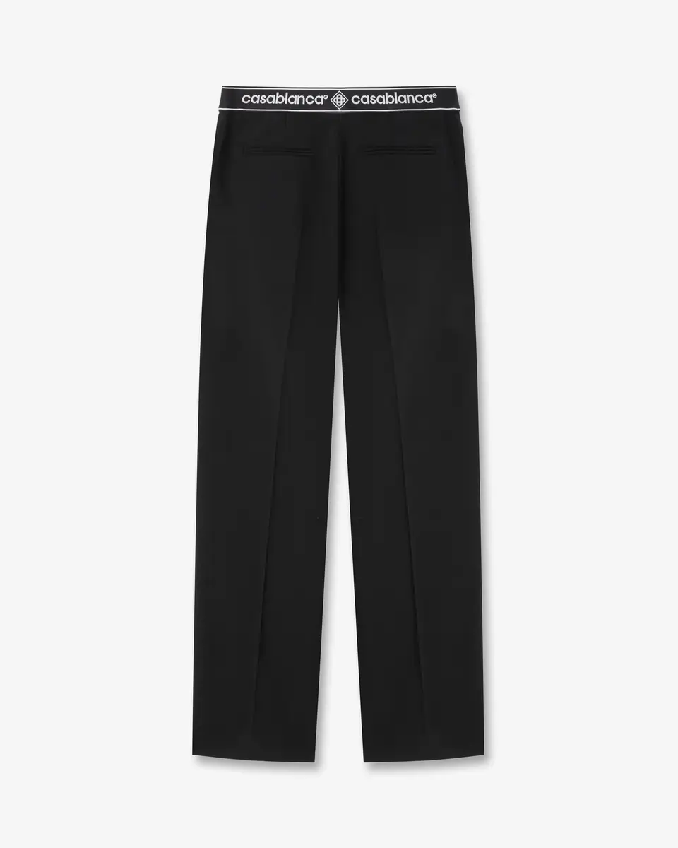 Casablanca Black Wool Tailored Trousers | Thumbnail 6 Casablanca Black Wool Tailored Trousers | Thumbnail 6