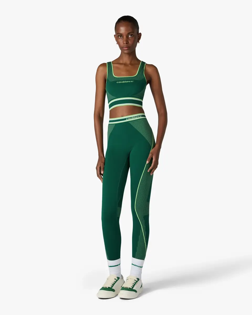 Casablanca Green Seamless Bralette | Thumbnail 2 Casablanca Green Seamless Bralette | Thumbnail 2