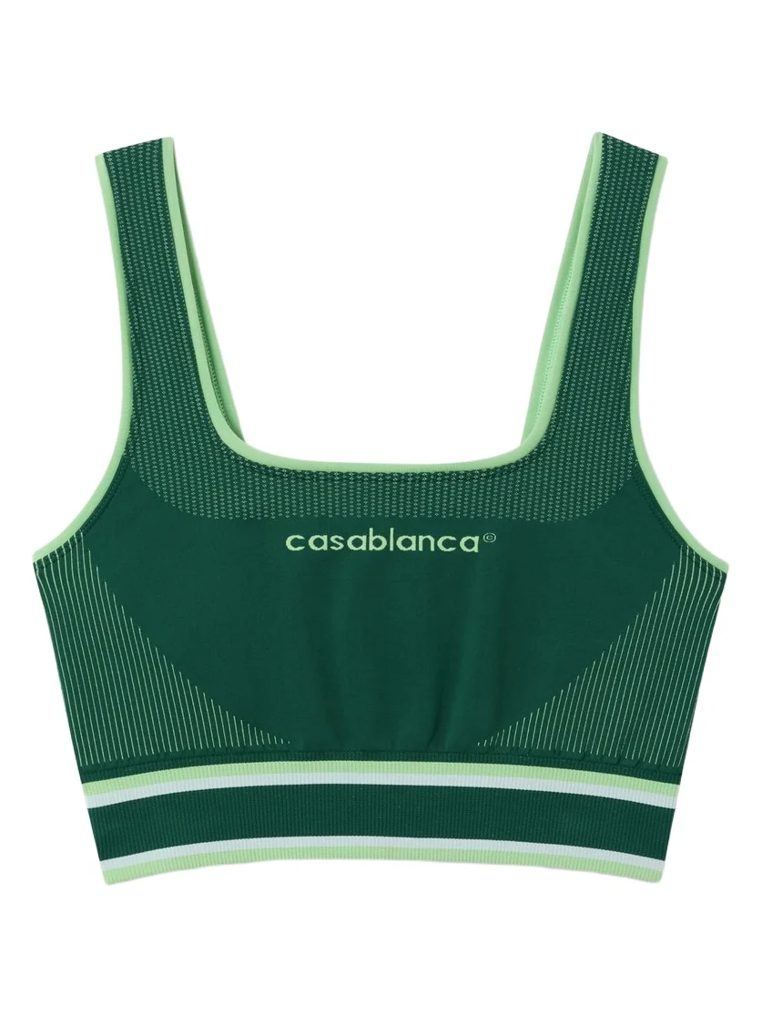 Green Seamless Bralette Green Seamless Bralette