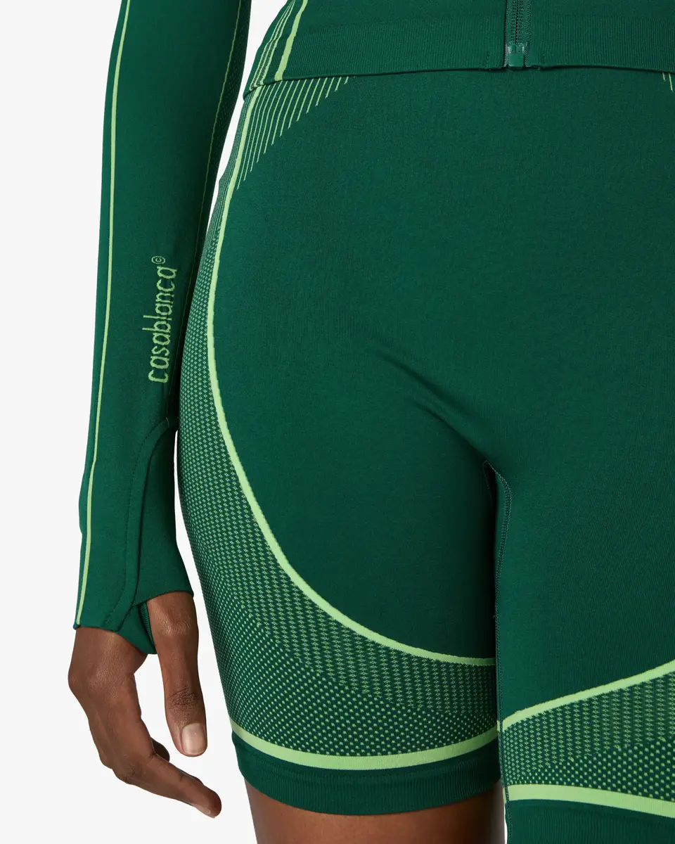 Casablanca Green Seamless Zip-Up Jacket | Thumbnail 5 Casablanca Green Seamless Zip-Up Jacket | Thumbnail 5