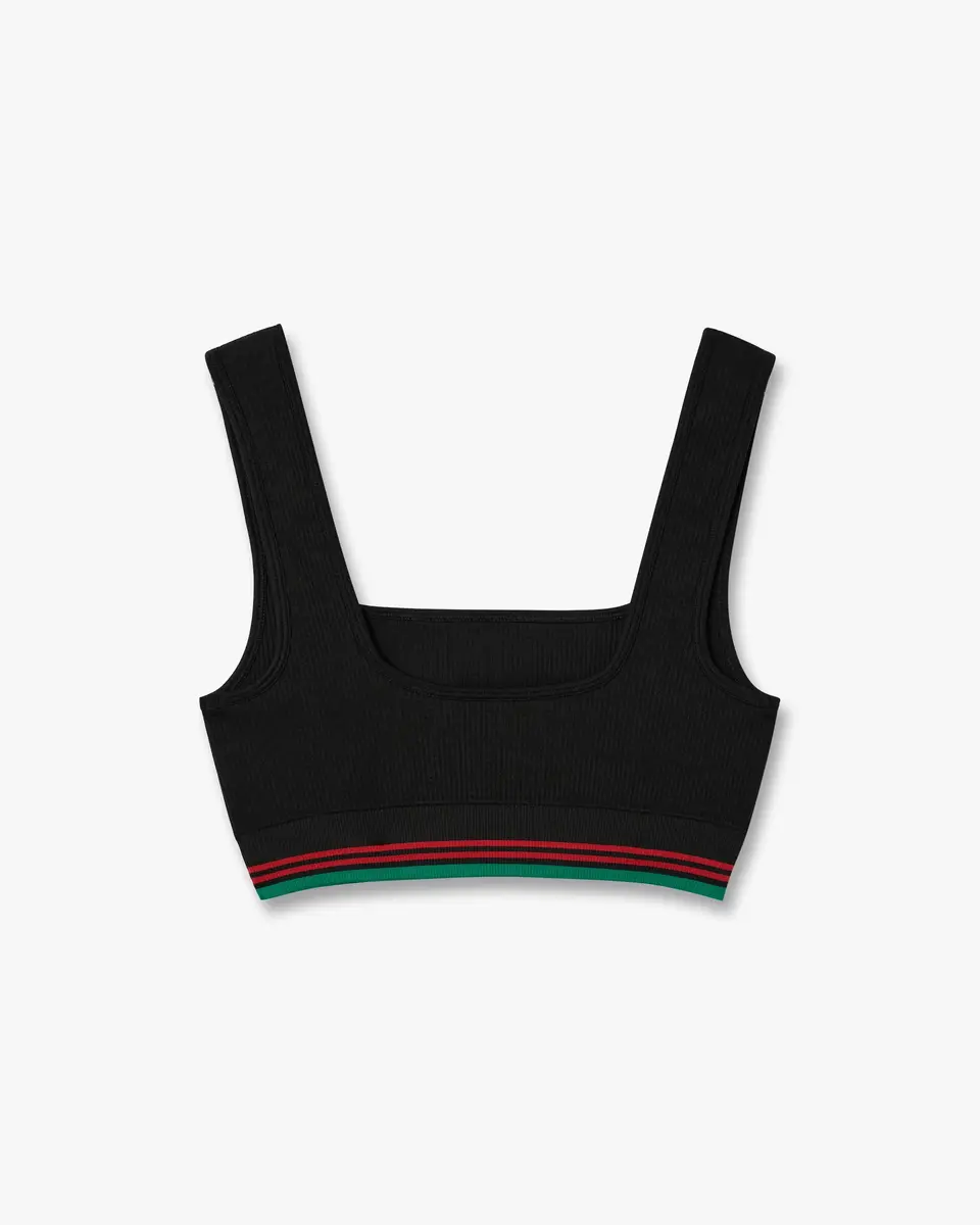 Casablanca Black Seamless Bralette | Thumbnail 6 Casablanca Black Seamless Bralette | Thumbnail 6