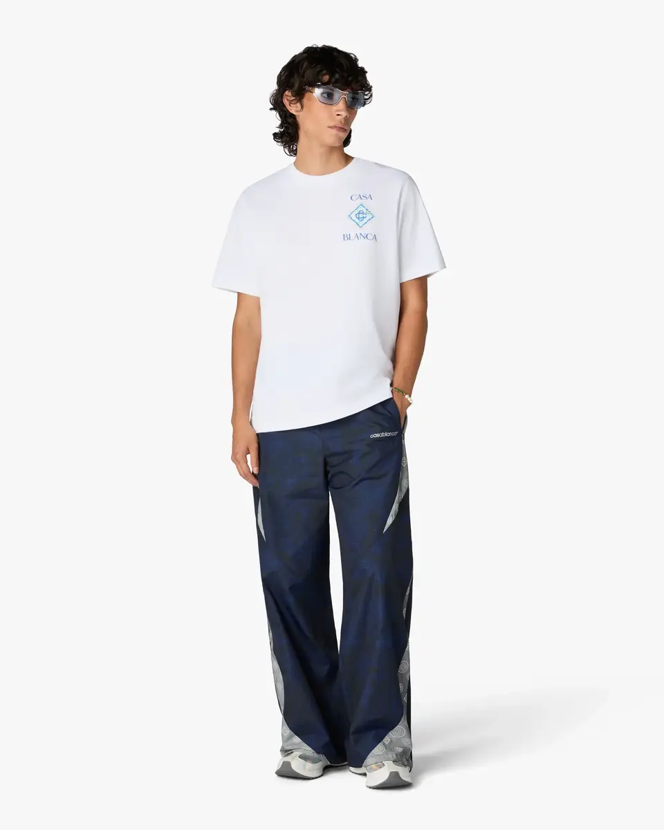 Casablanca White Pool Short Sleeve T-Shirt | Thumbnail 2 Casablanca White Pool Short Sleeve T-Shirt | Thumbnail 2