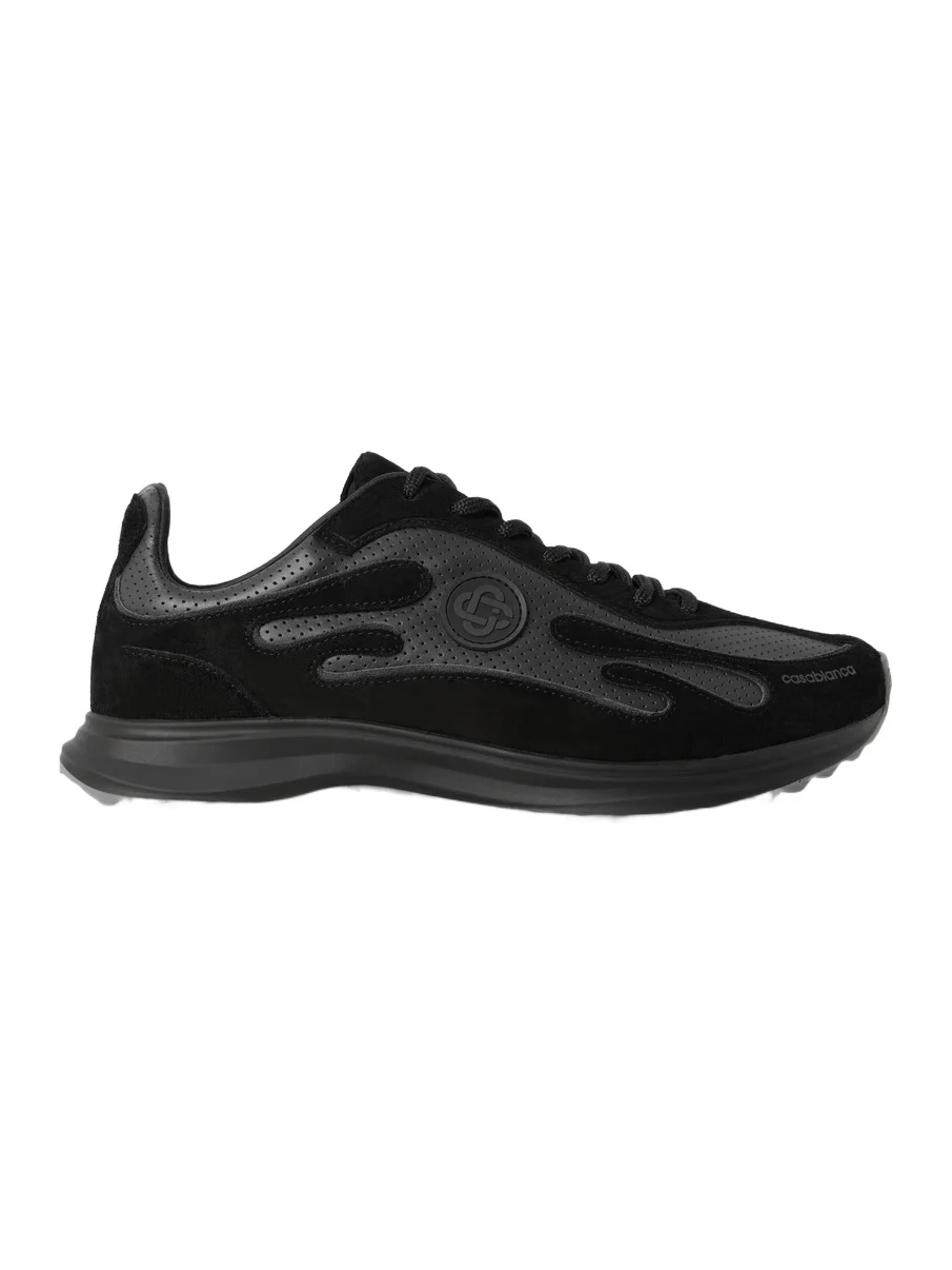 Casablanca Black Stade Sneaker