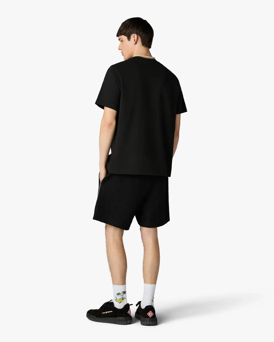 Casablanca Black Diamond Logo Short Sleeve T-Shirt | Thumbnail 3