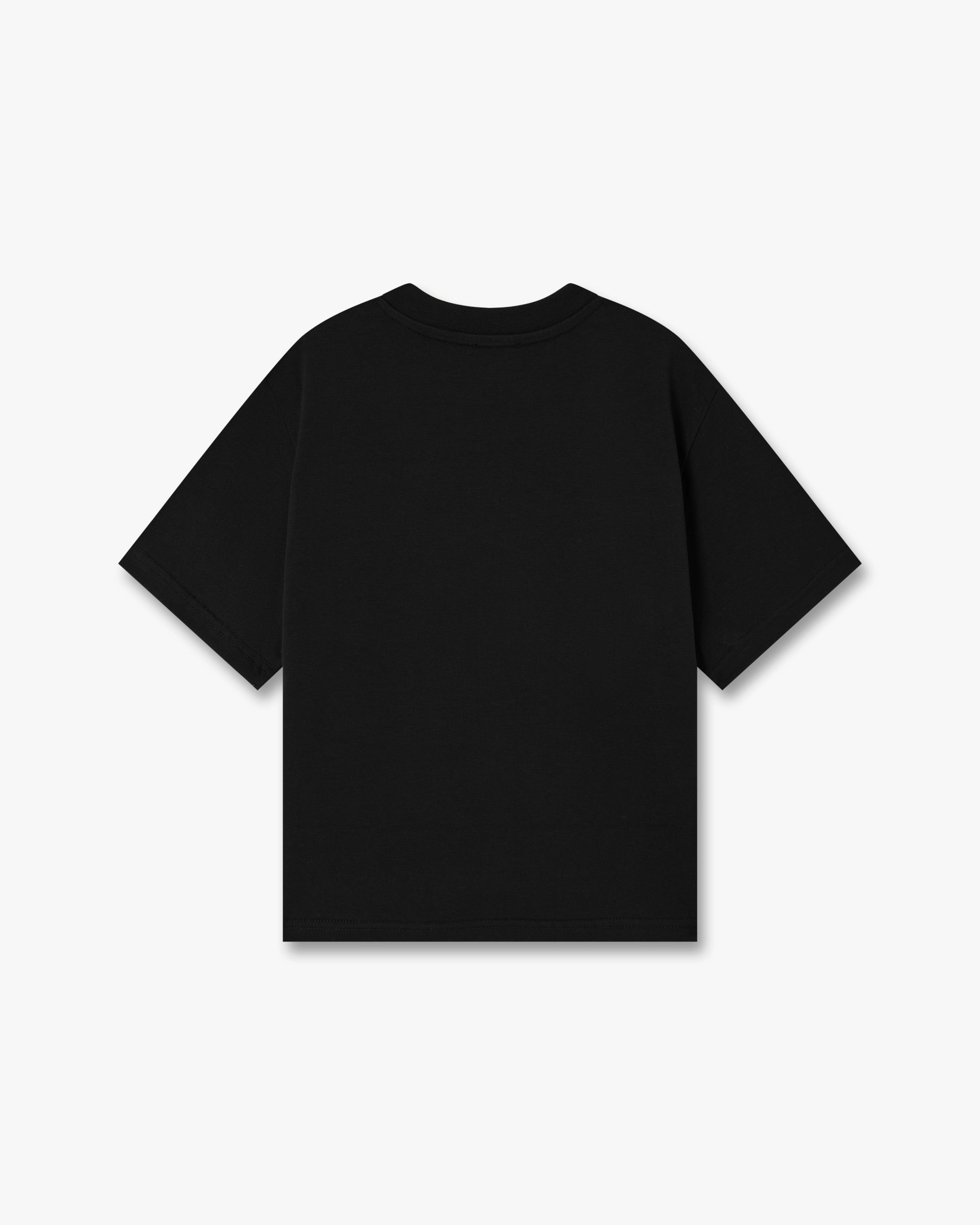 Casablanca Black Logo Cropped Baby Short Sleeved T-Shirt | Thumbnail 6 Casablanca Black Logo Cropped Baby Short Sleeved T-Shirt | Thumbnail 6