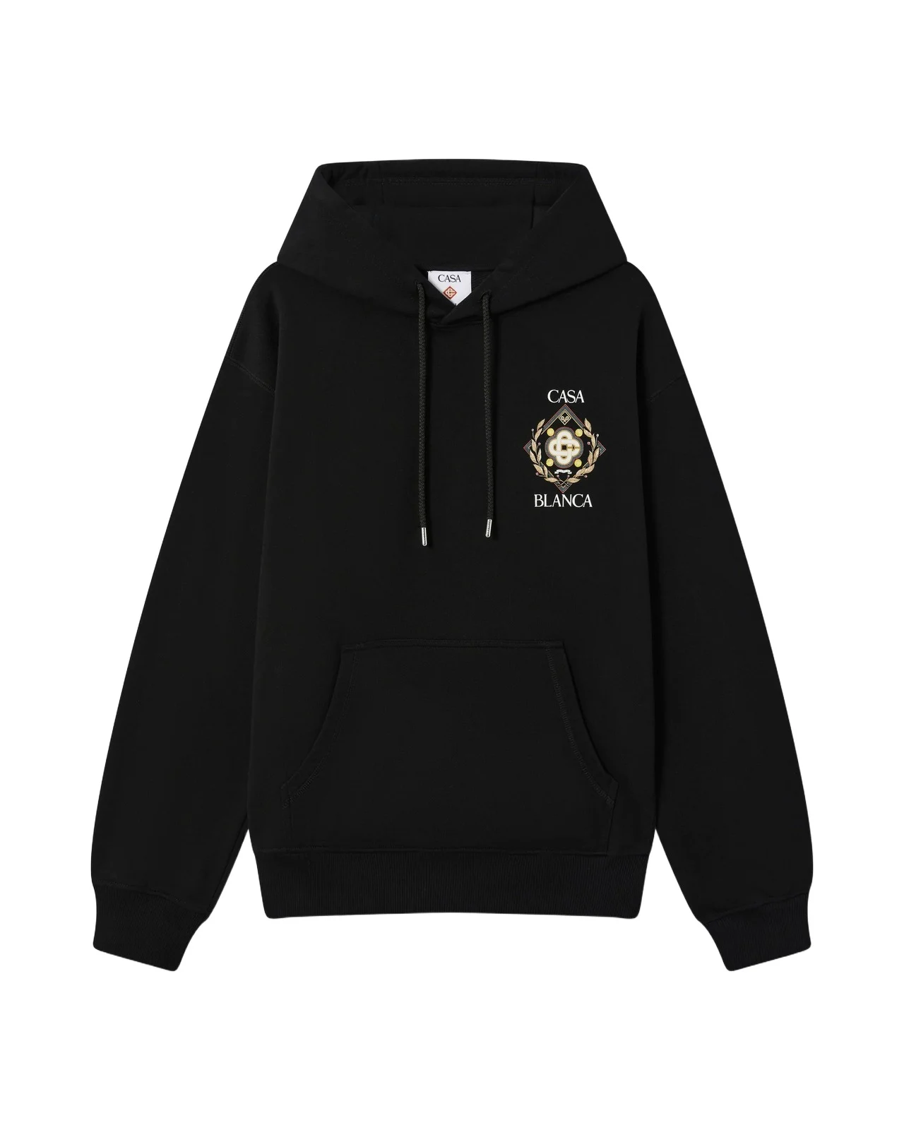 Casablanca Black Championship Hooded Sweatshirt