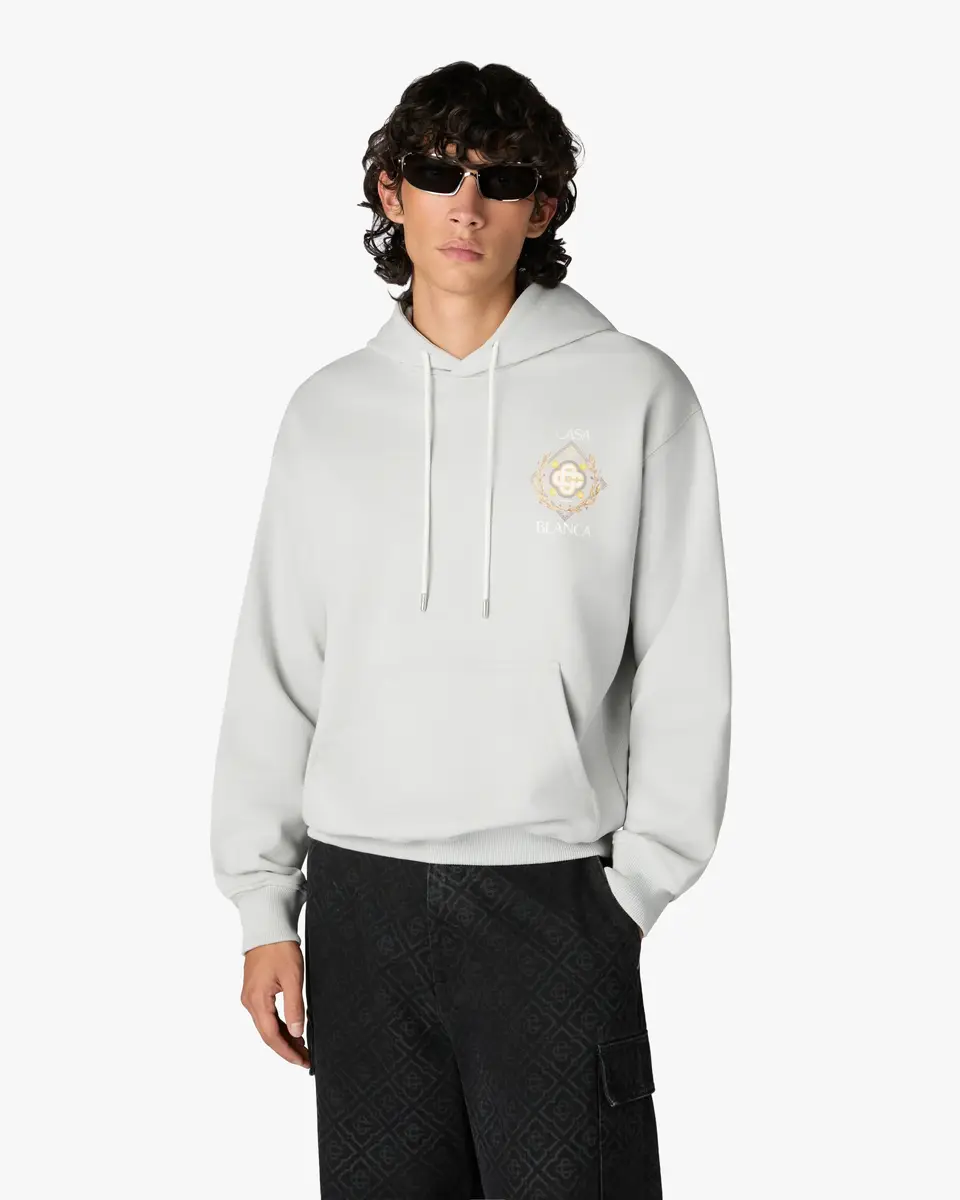 Casablanca Grey Championship Hooded Sweatshirt | Thumbnail 4 Casablanca Grey Championship Hooded Sweatshirt | Thumbnail 4