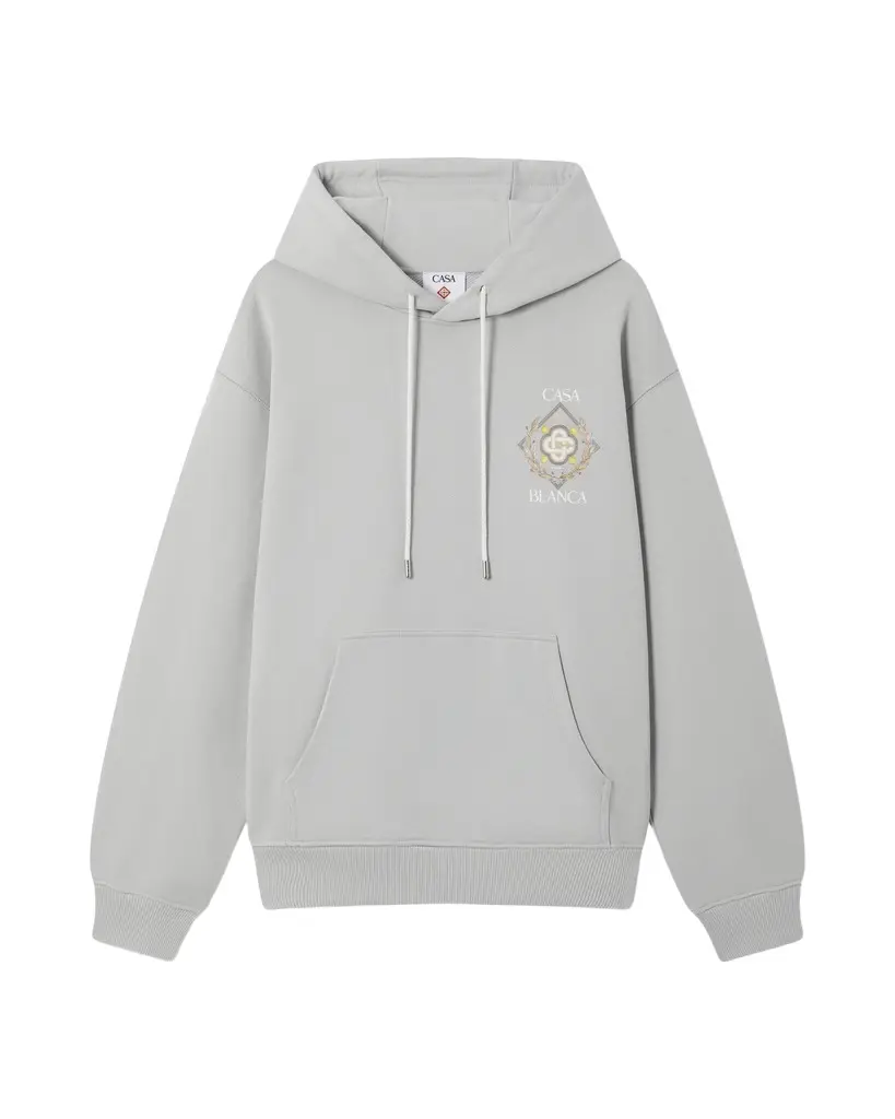 Casablanca Grey Championship Hooded Sweatshirt