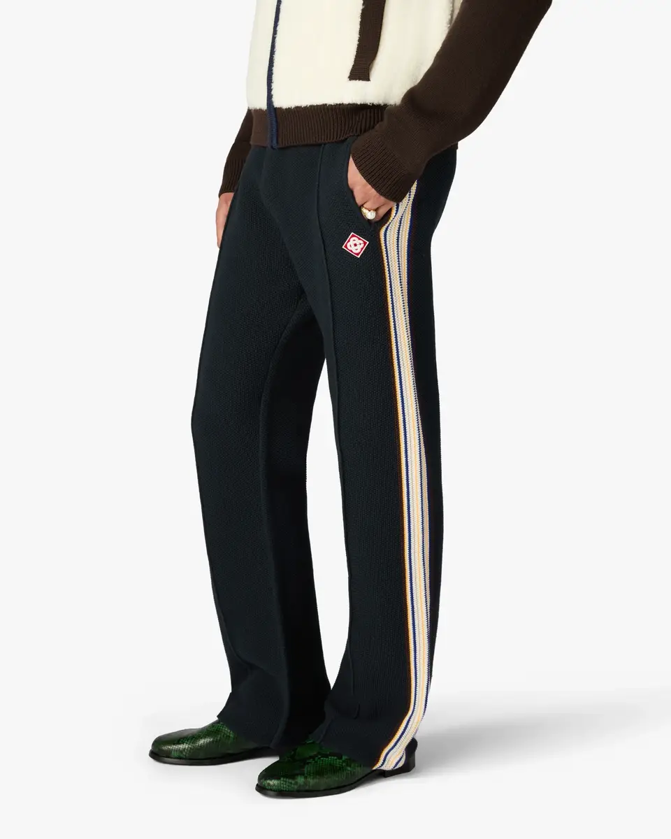 Casablanca Café Culture Wool Track Pants | Thumbnail 4 Casablanca Café Culture Wool Track Pants | Thumbnail 4