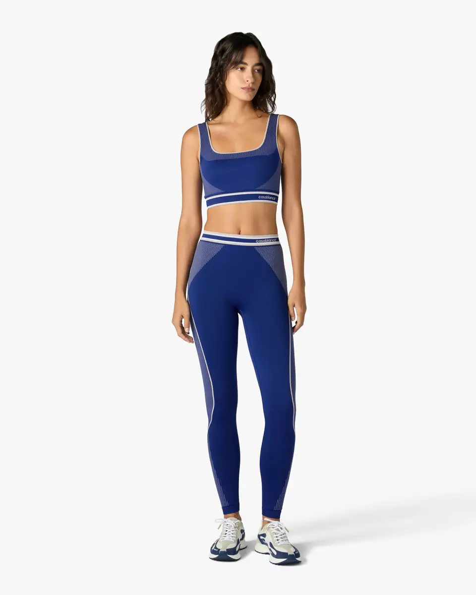 Casablanca Blue Seamless Leggings | Thumbnail 2 Casablanca Blue Seamless Leggings | Thumbnail 2