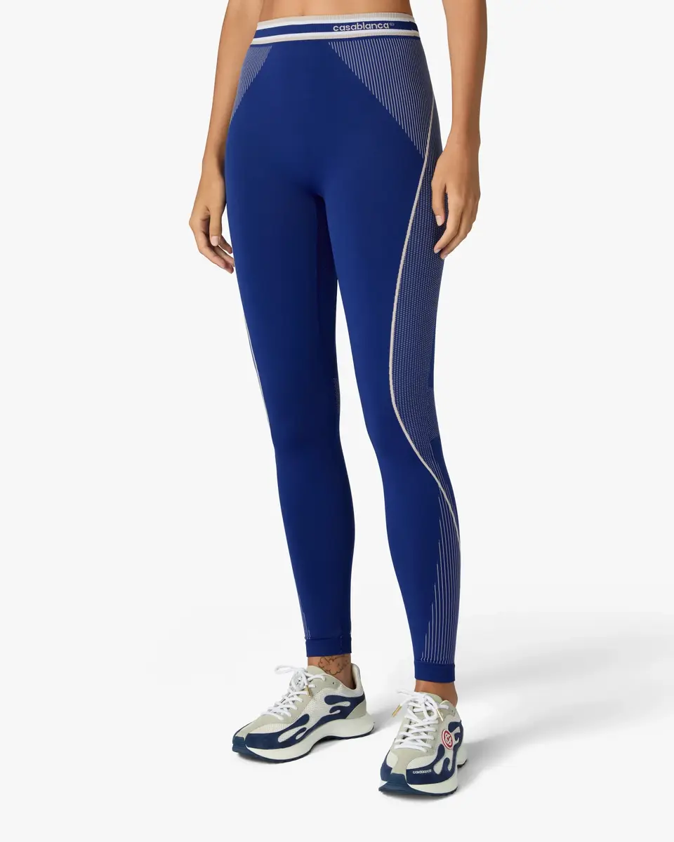 Casablanca Blue Seamless Leggings | Thumbnail 4 Casablanca Blue Seamless Leggings | Thumbnail 4