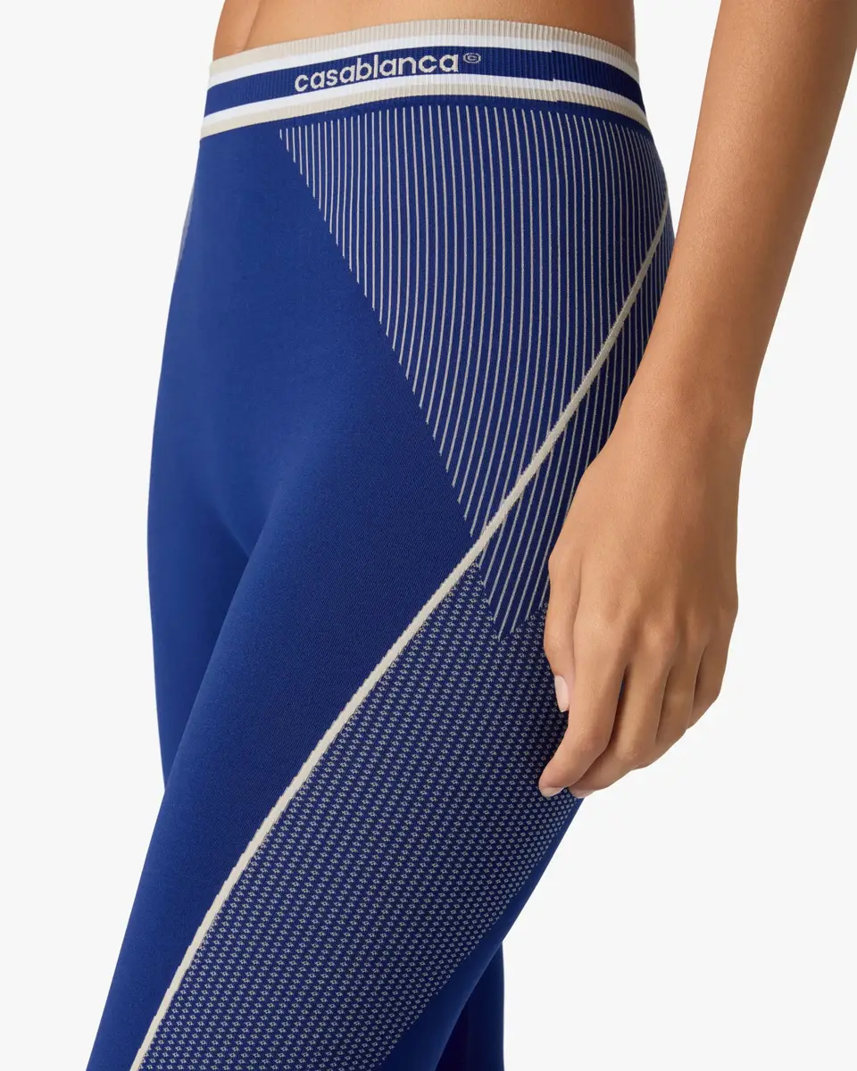 Casablanca Blue Seamless Leggings | Thumbnail 5 Casablanca Blue Seamless Leggings | Thumbnail 5