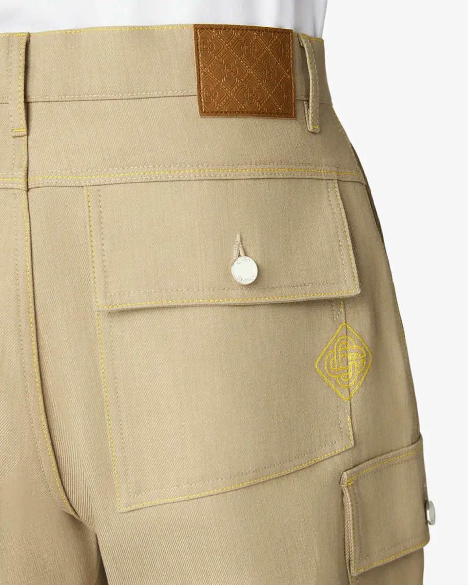 Casablanca Beige Desert Canvas Denim Jeans | Thumbnail 5 Casablanca Beige Desert Canvas Denim Jeans | Thumbnail 5