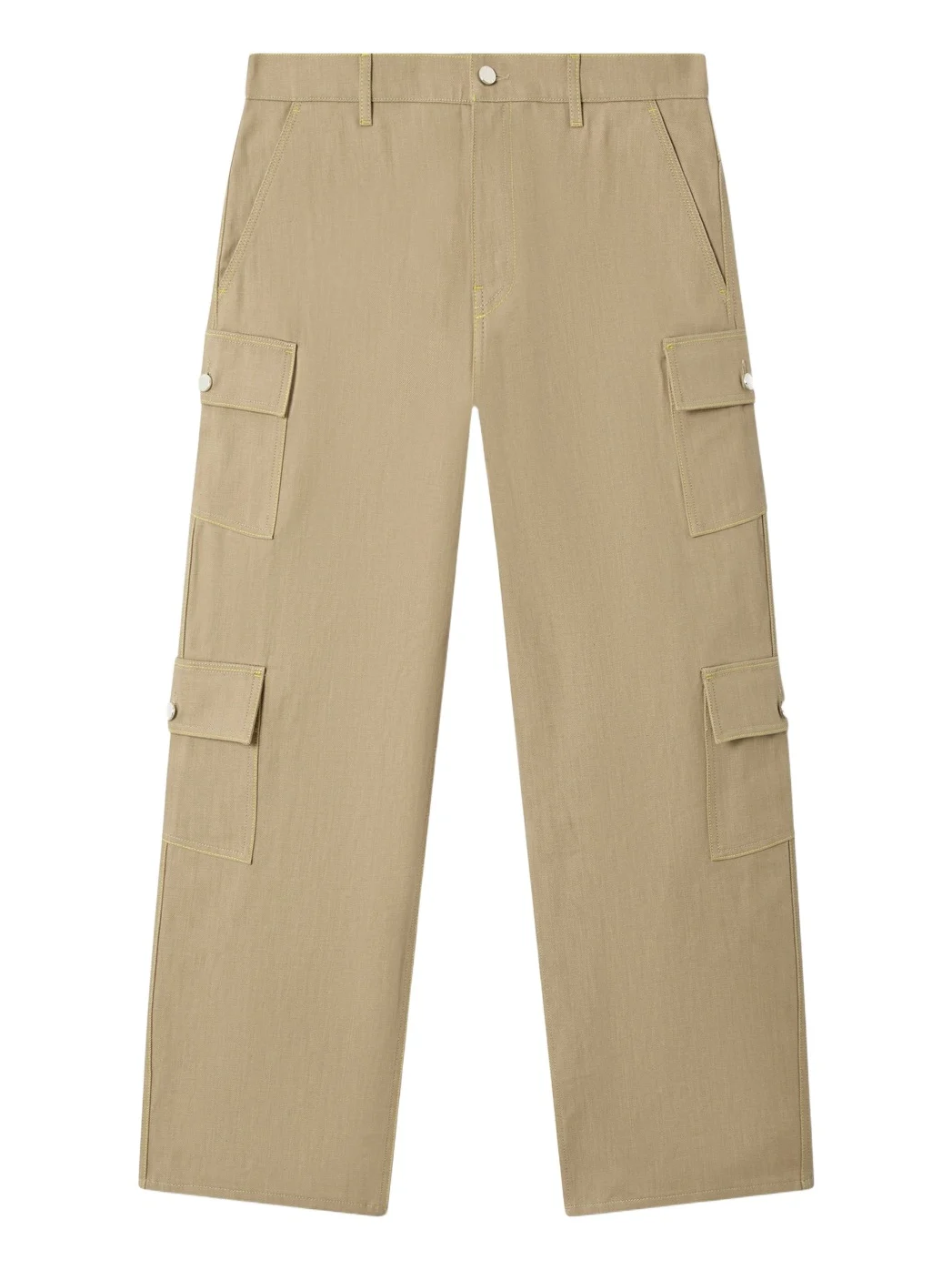 Casablanca Beige Desert Canvas Denim Jeans