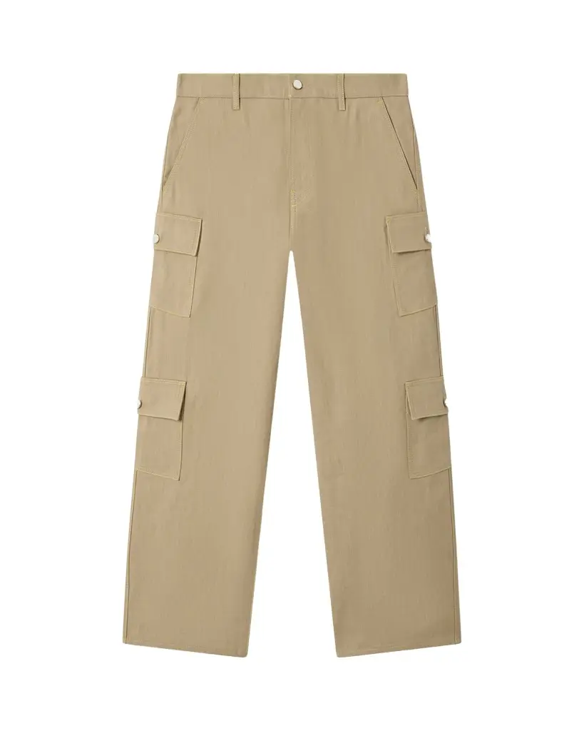 Casablanca Beige Desert Canvas Denim Jeans