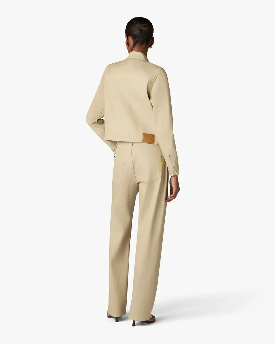 Casablanca Beige Desert Canvas Denim Jeans | Thumbnail 3 Casablanca Beige Desert Canvas Denim Jeans | Thumbnail 3