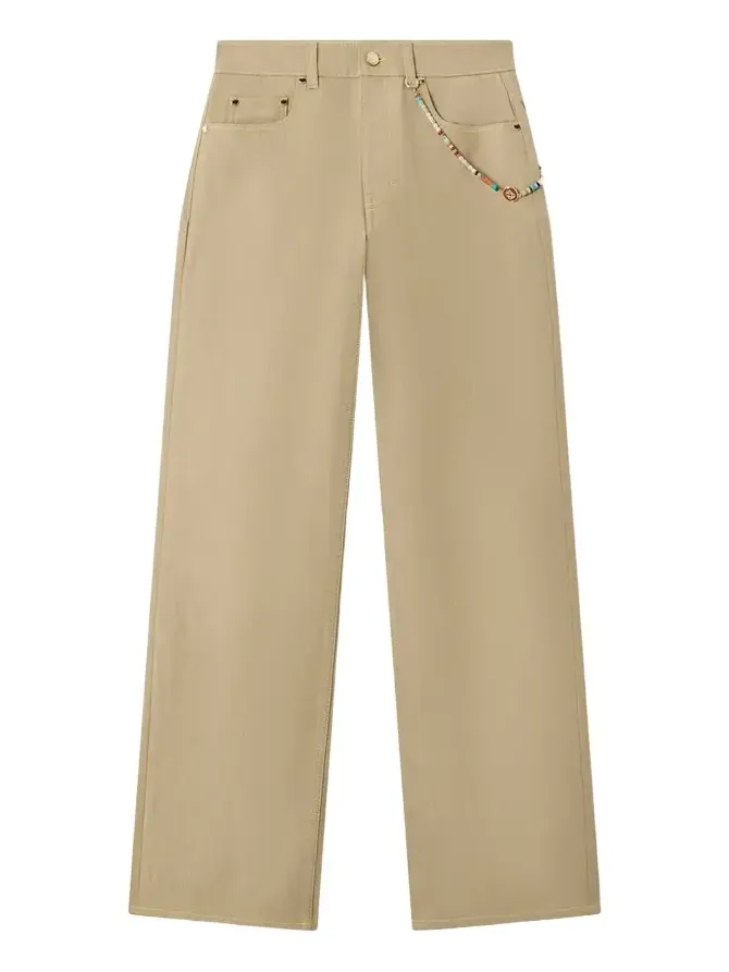 Beige Desert Canvas Denim Jeans Beige Desert Canvas Denim Jeans