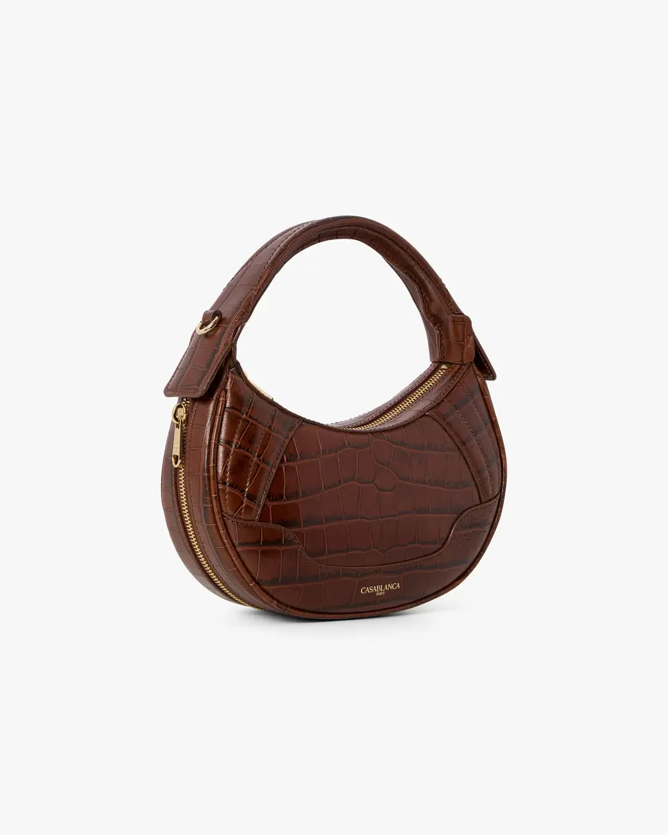 Casablanca Brown Biker Bag | Thumbnail 3 Casablanca Brown Biker Bag | Thumbnail 3