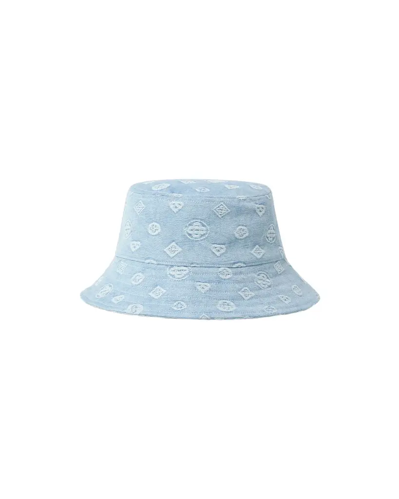 Casablanca Light Blue Denim Bucket Hat